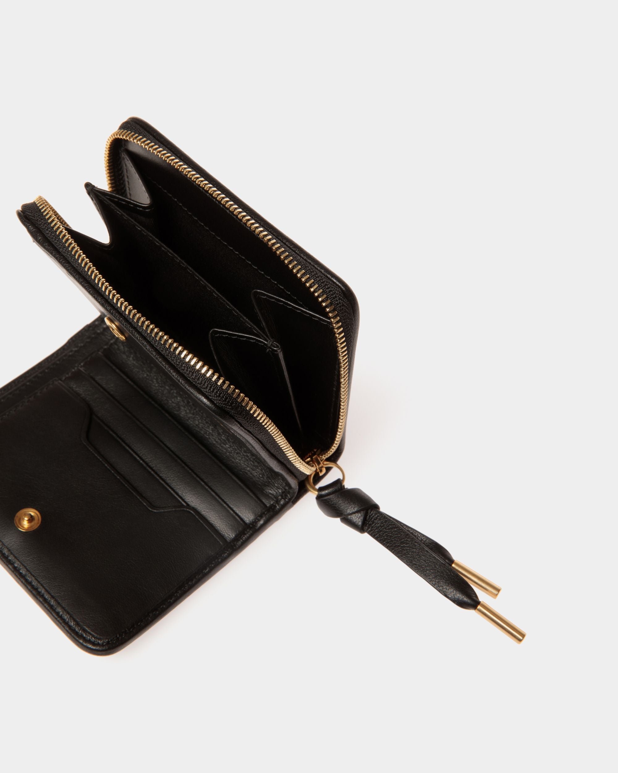 Bally Global - Portefeuille Bally Essential En Cuir Noir - Noir
