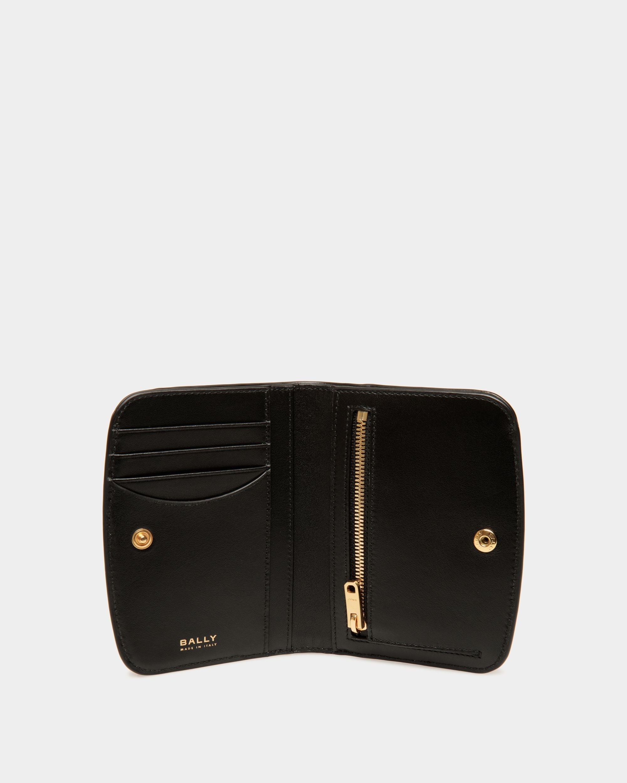 Bally Global - Deco Wallet in Black Leather - Black