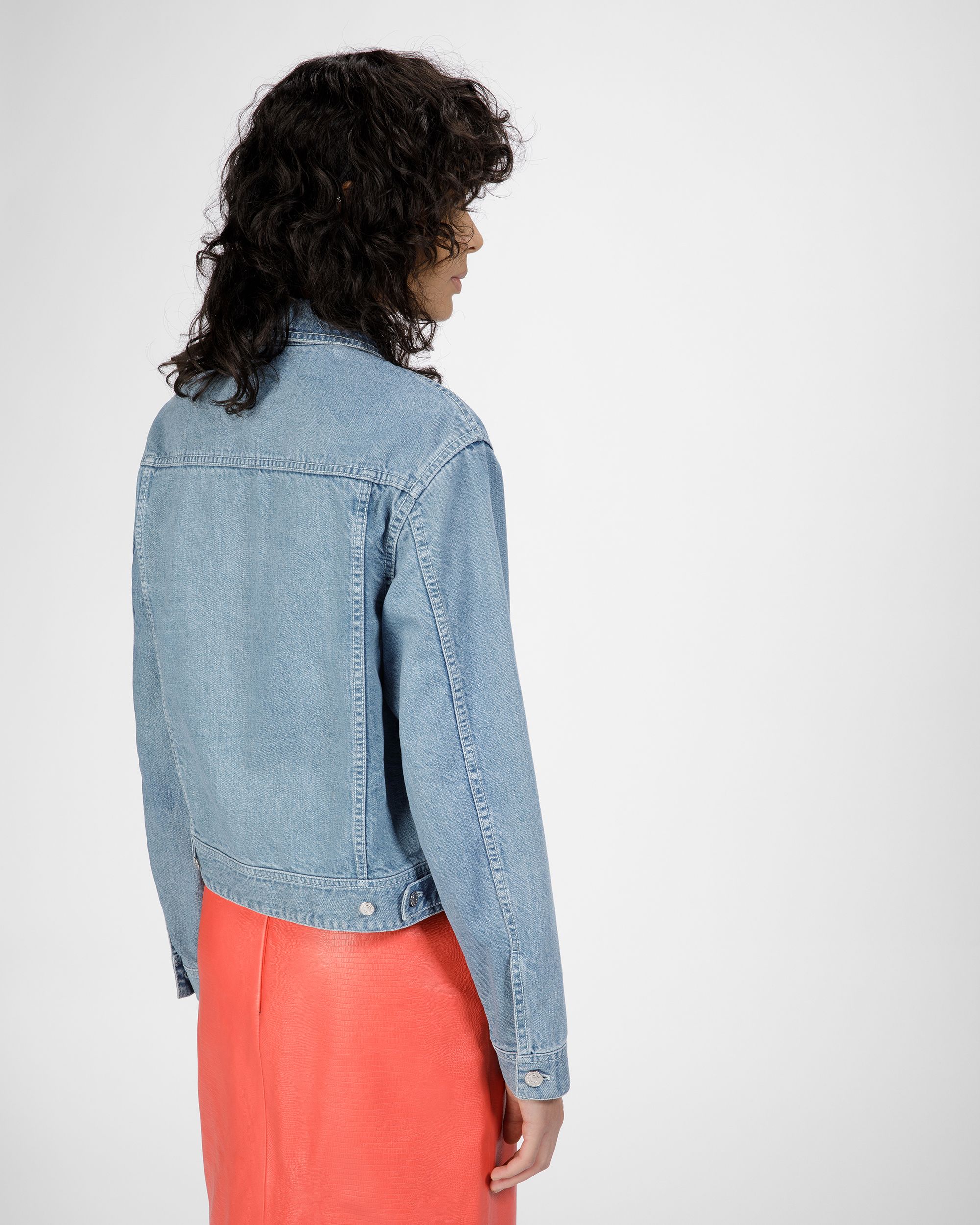 Bally Global - Cazadora Vaquera - Azul