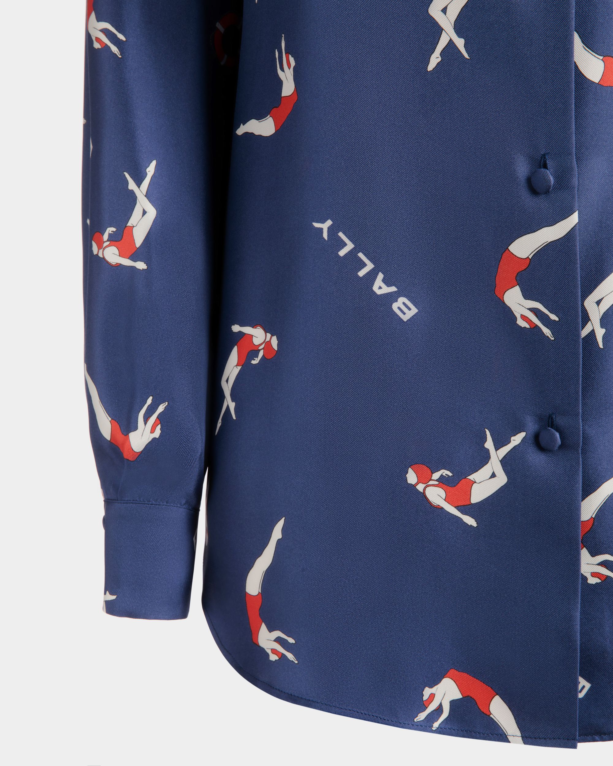 Bally Global - Printed Shirt in Silk - Multicolor
