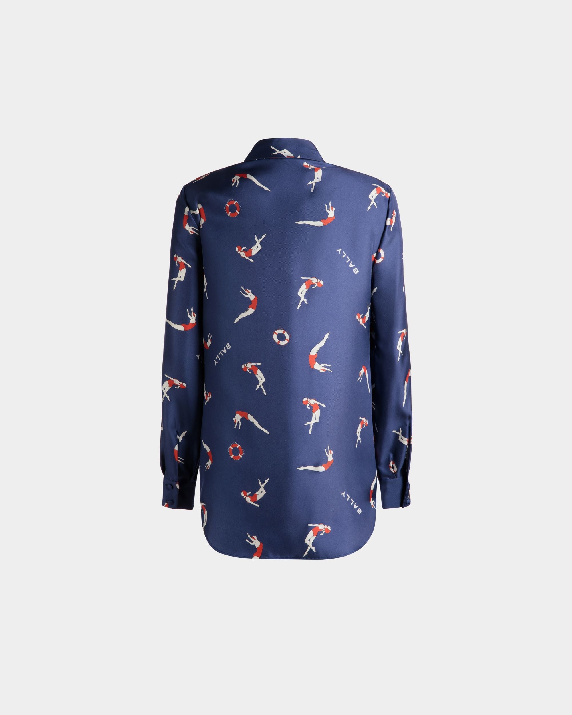 Bally Global - Printed Shirt in Silk - Multicolor
