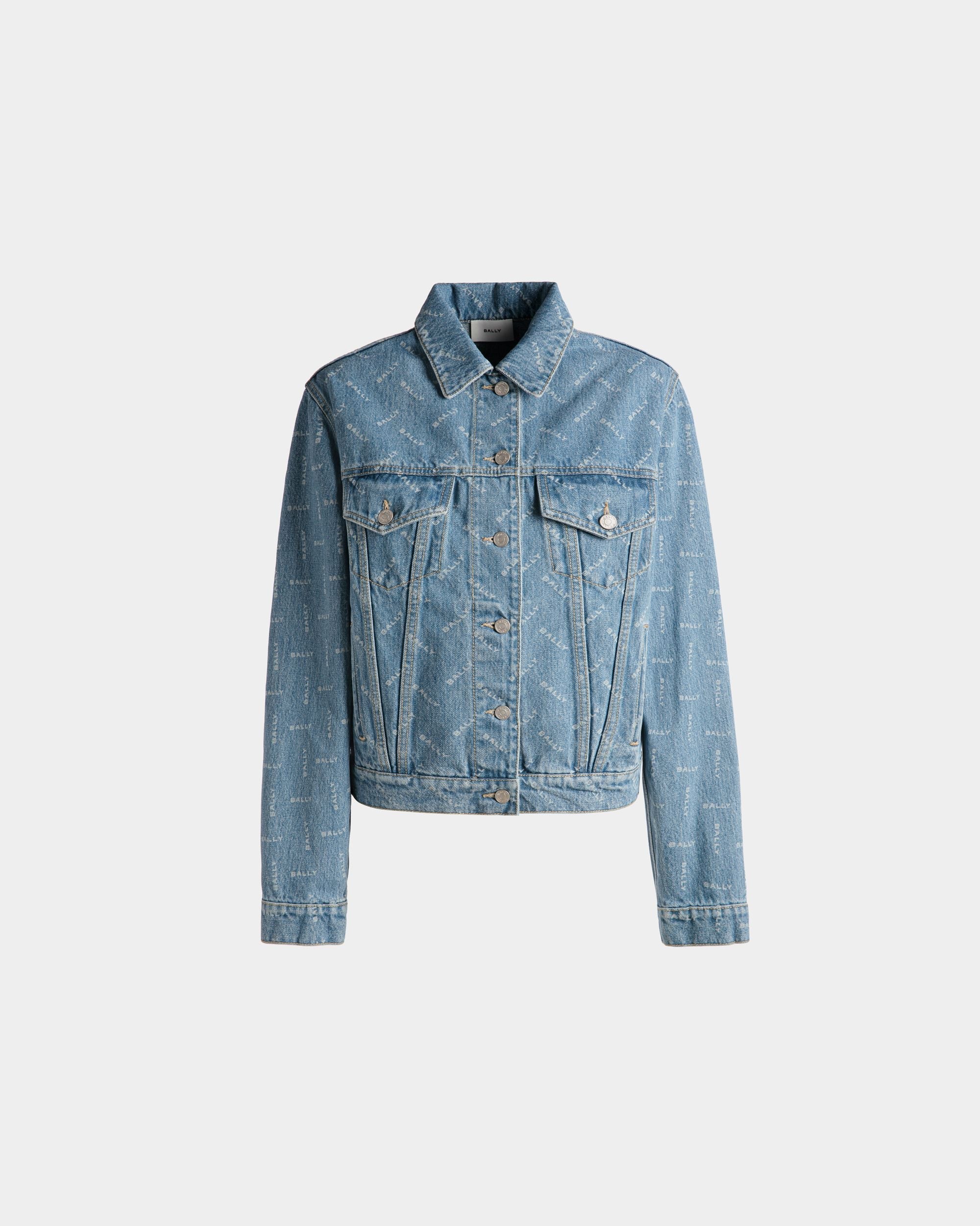 Bally Global - Denim Jacket in Light Blue Cotton - Blue