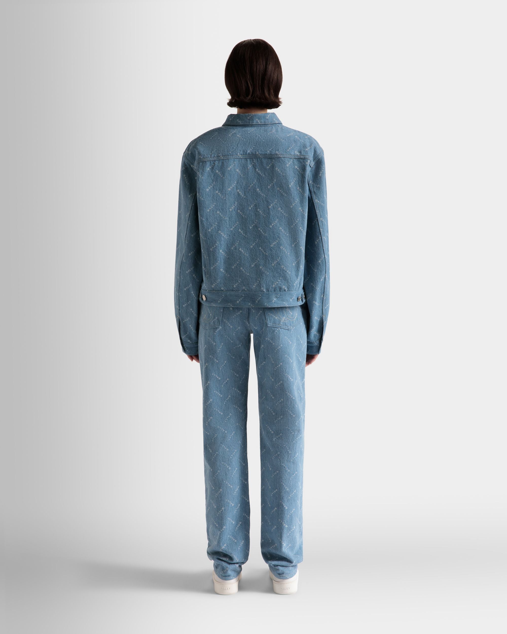 Bally Global - Denim Jacket in Light Blue Cotton - Blue