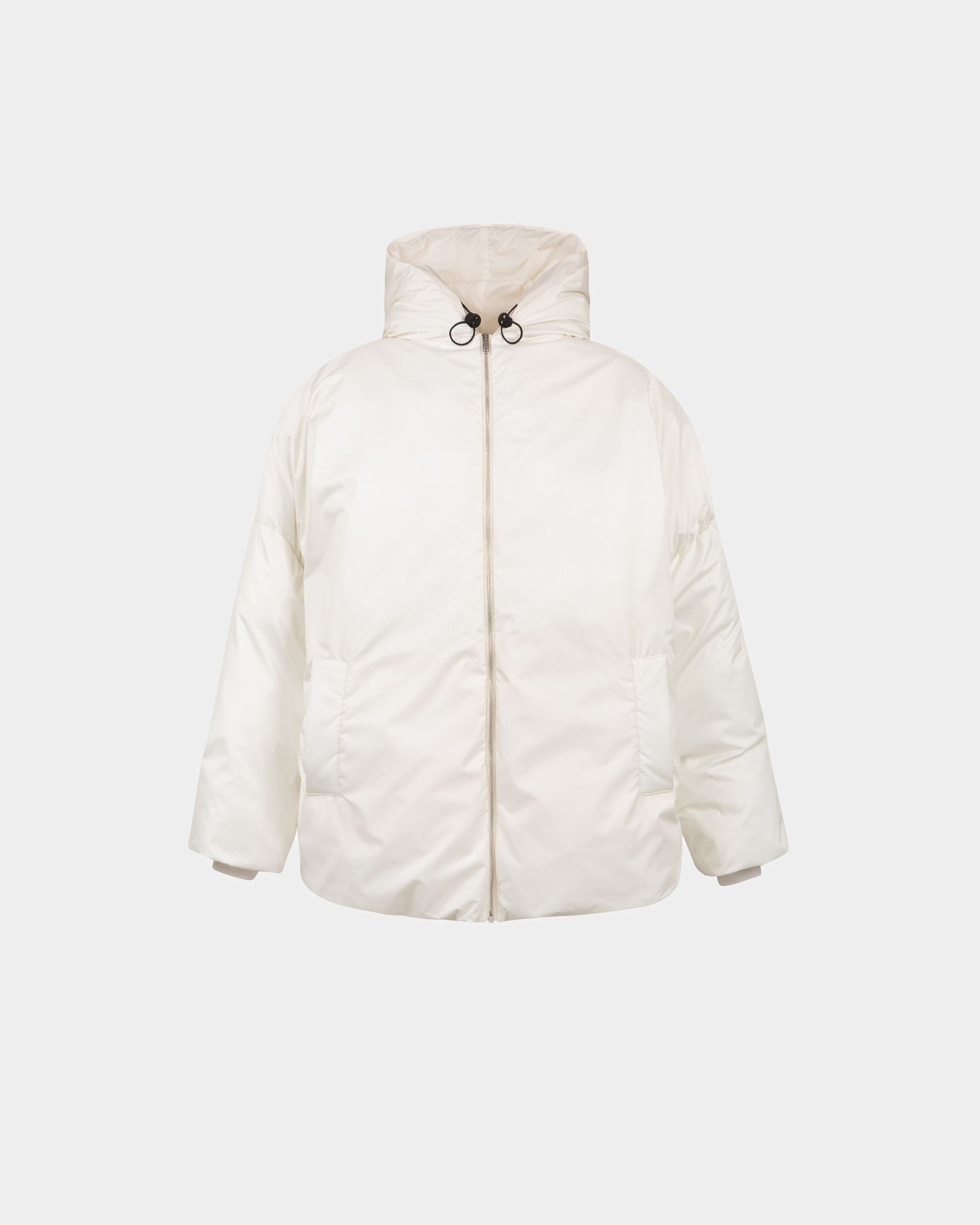 Bally Global - Puffer Jacket In White Nylon - White