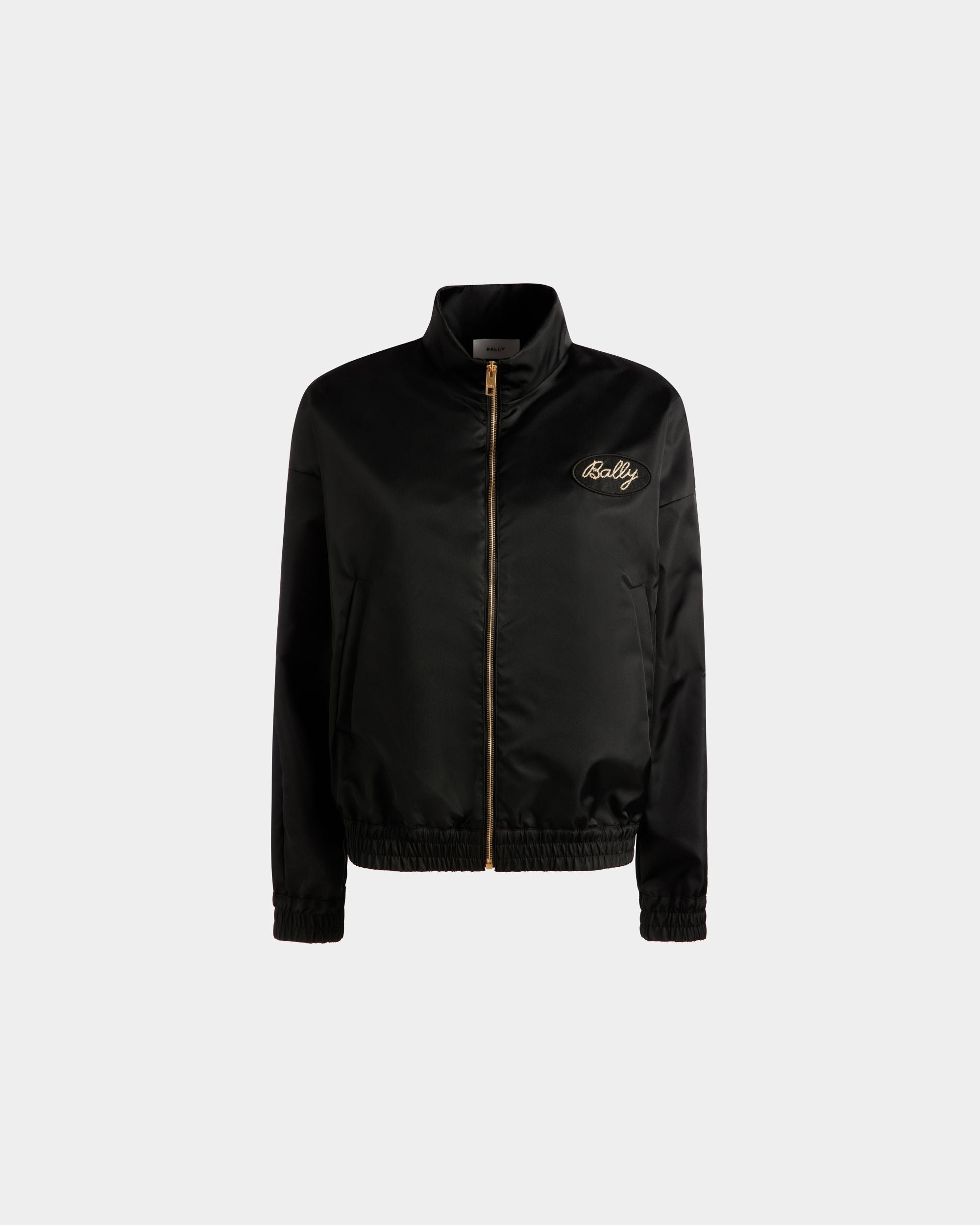 Bally Global - Bomber Jacket in Black Nylon - Black