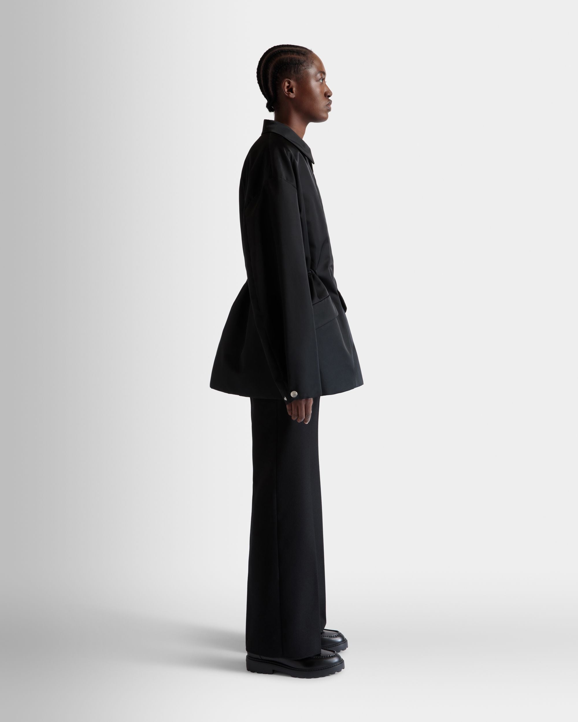 Bally Global - Chaqueta De Nailon Negro - Negro