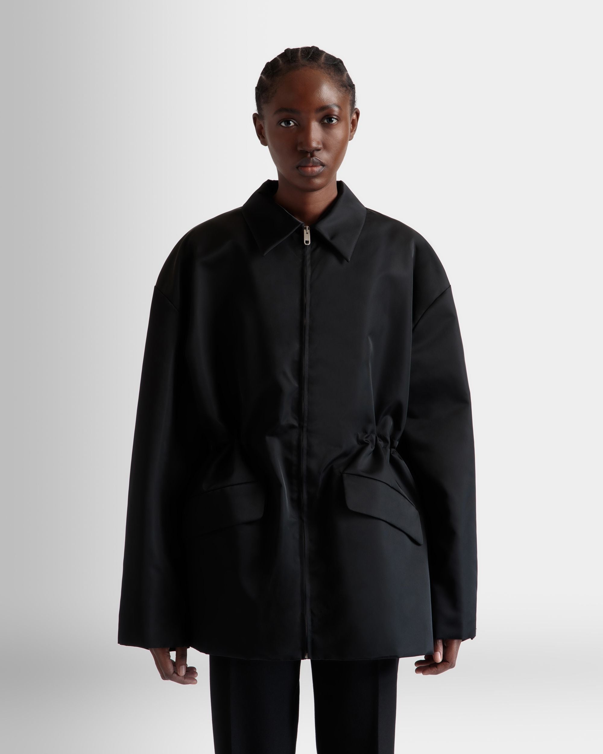 Bally Global - Chaqueta De Nailon Negro - Negro
