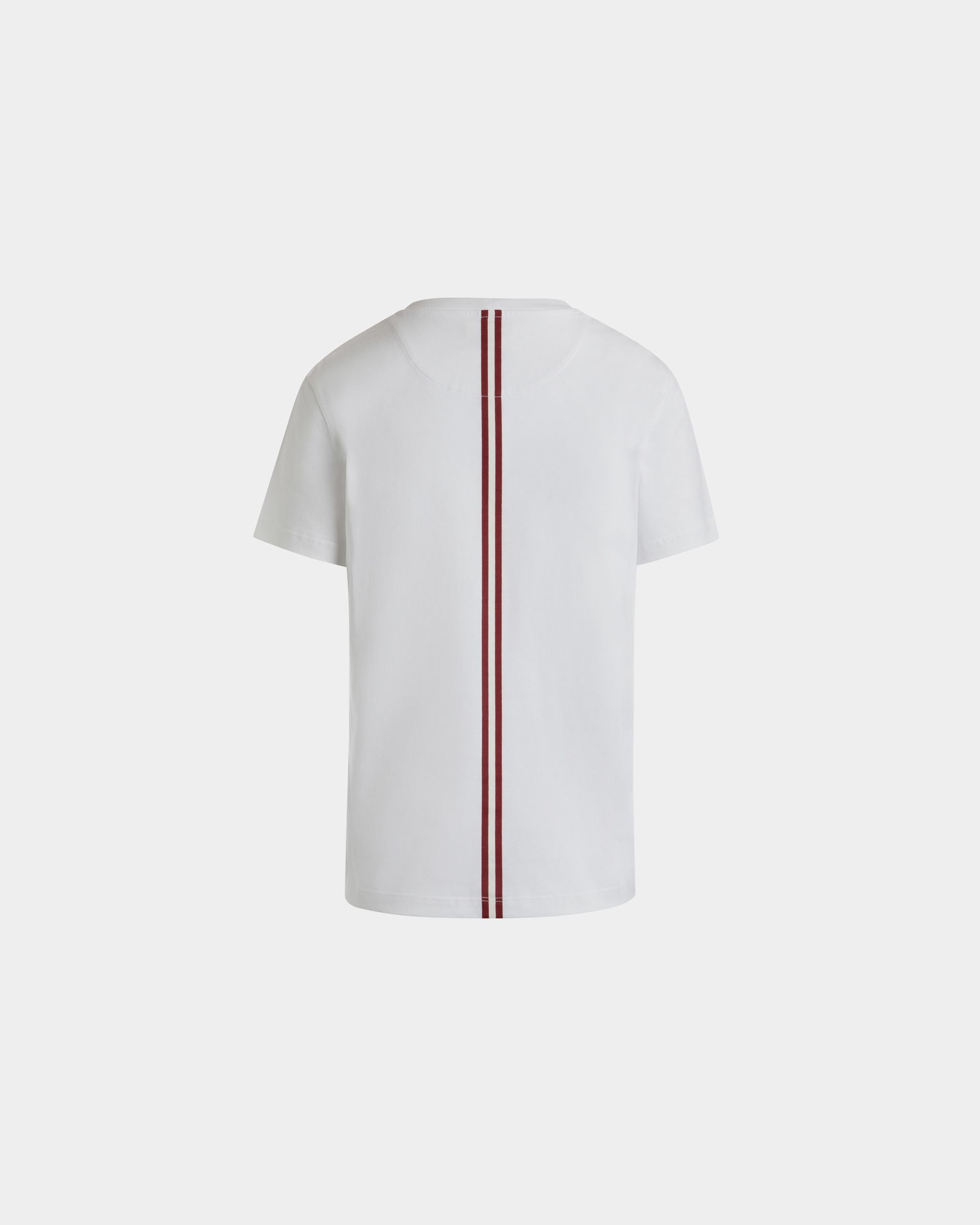 Bally Global - T-Shirt In White Cotton - White