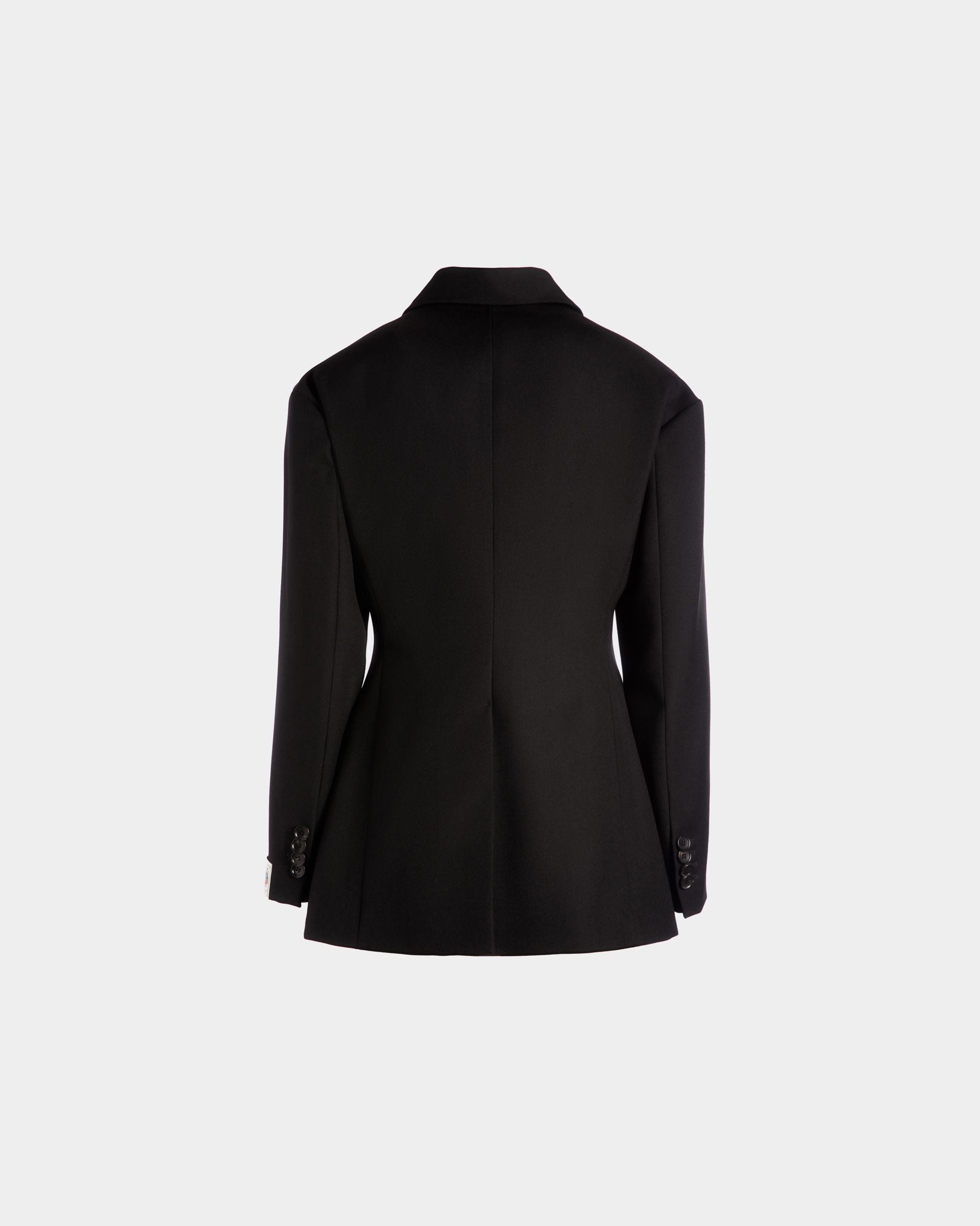 Bally Global - Blazer En Laine Noire - Noir