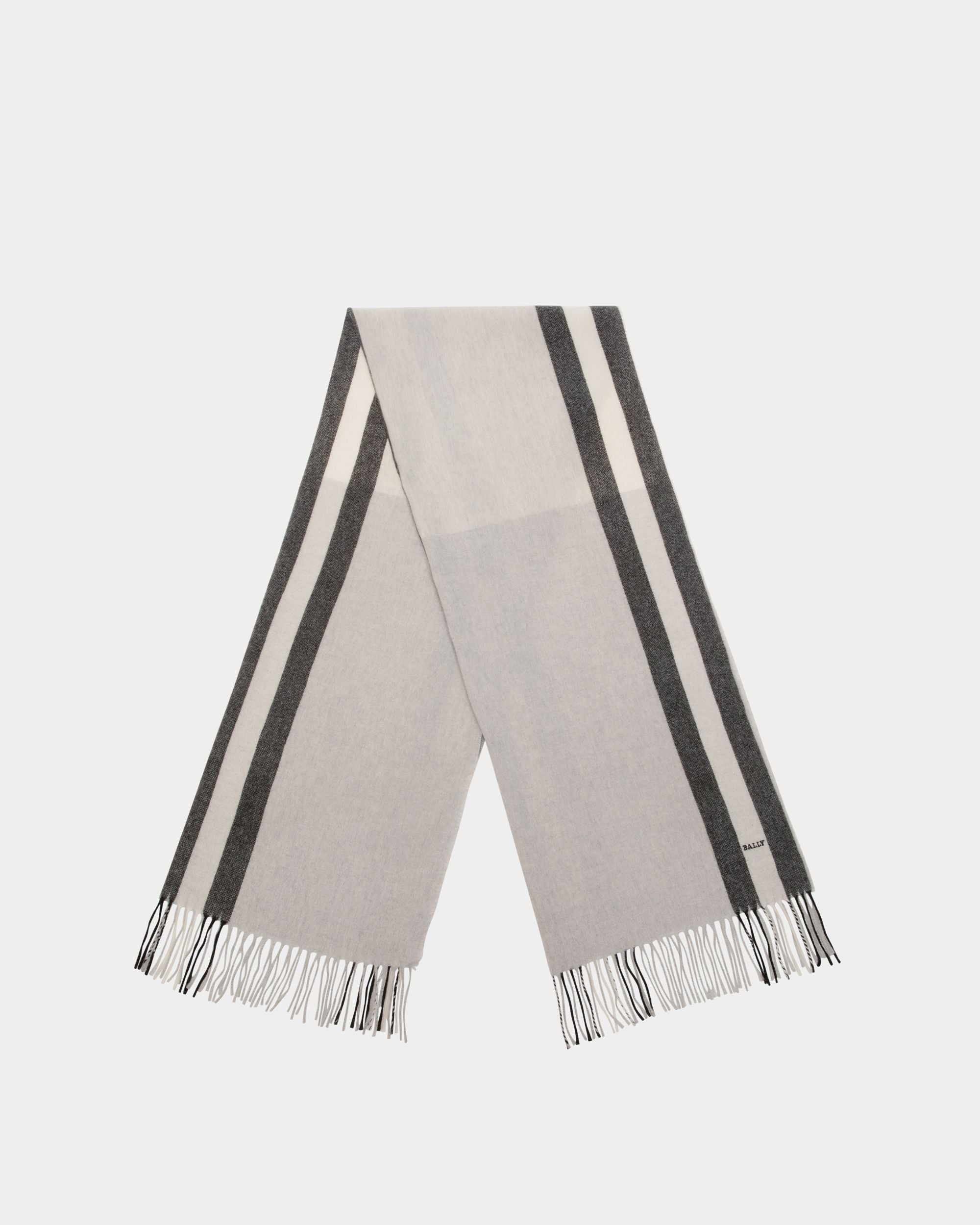 Bally Global - Bufanda De Tejido Gris - Gris