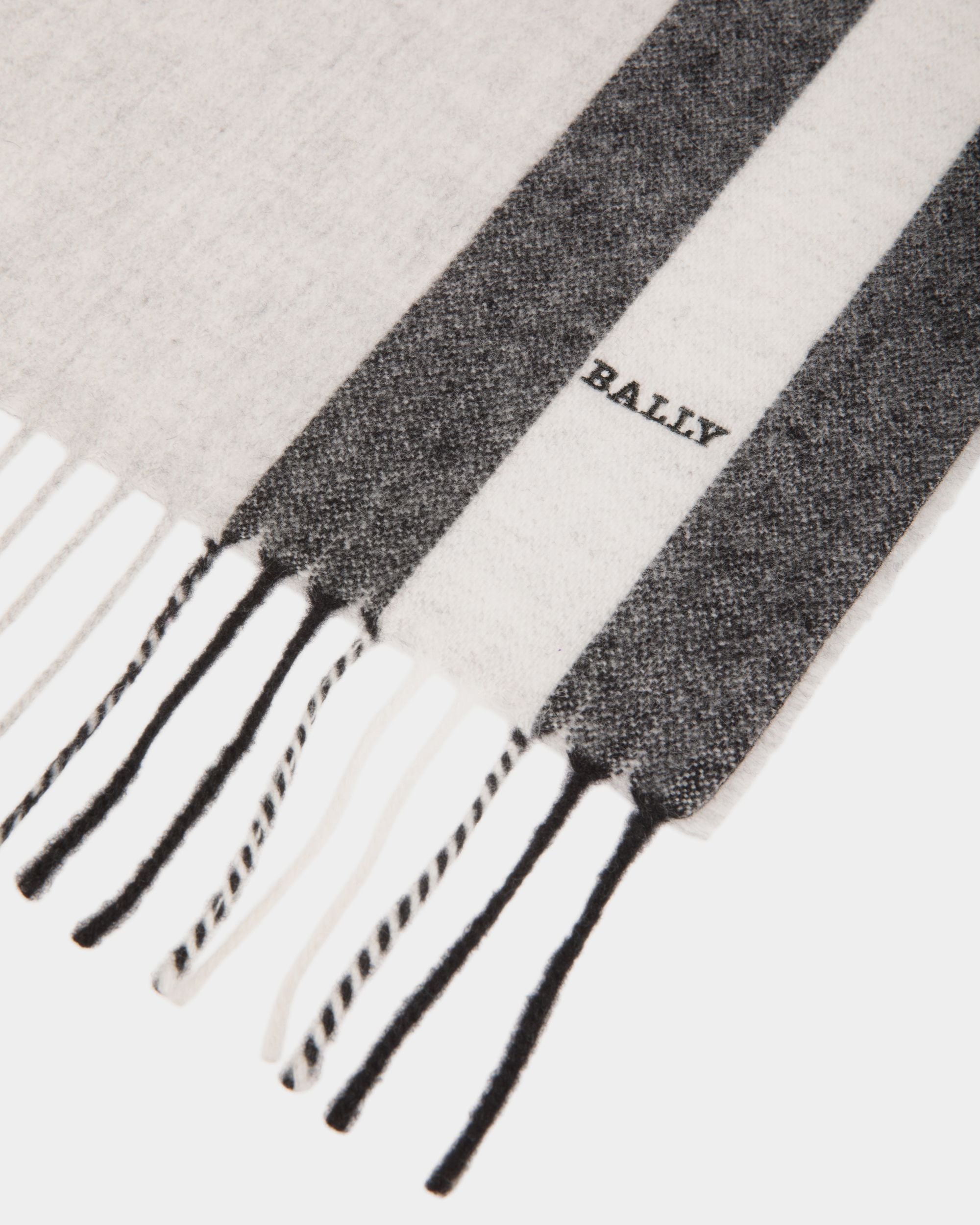 Bally Global - Bufanda De Tejido Gris - Gris