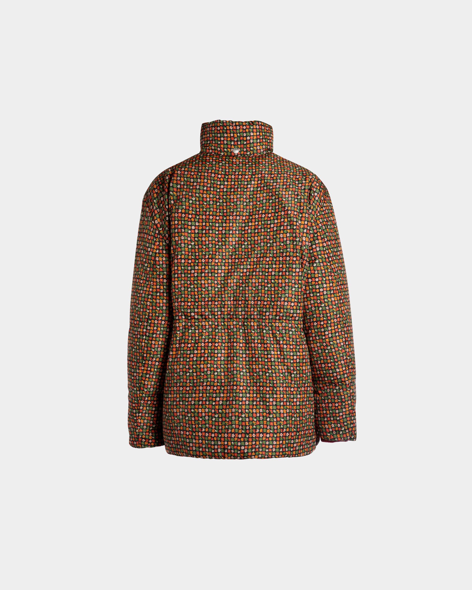 Bally Global - Doudoune De La Capsule D’hiver En Nylon Recyclé Multicolore Ornée De Fleurs Des Alpes - Multicolore