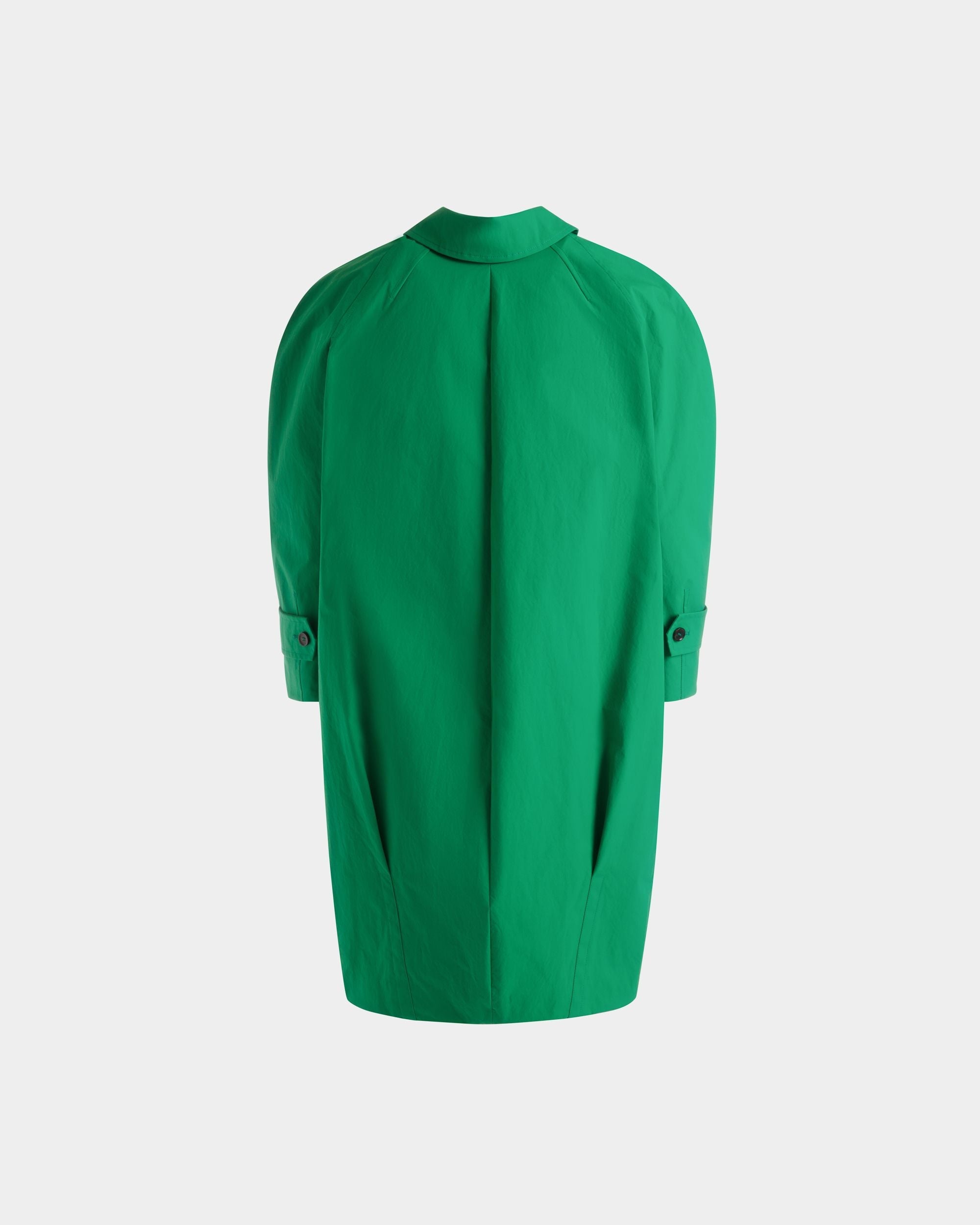 Bally Global - Coat in Emerald Green Polyester - Green