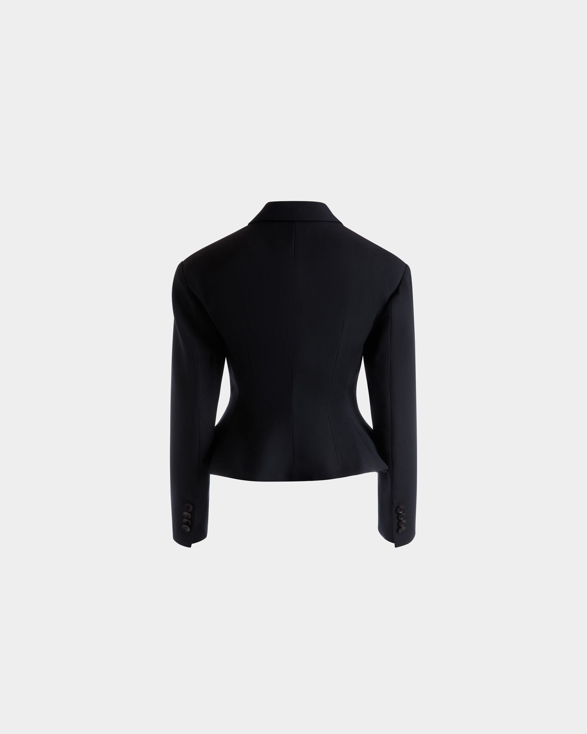 Bally Global - Blazer in Navy Blue Wool - Blue