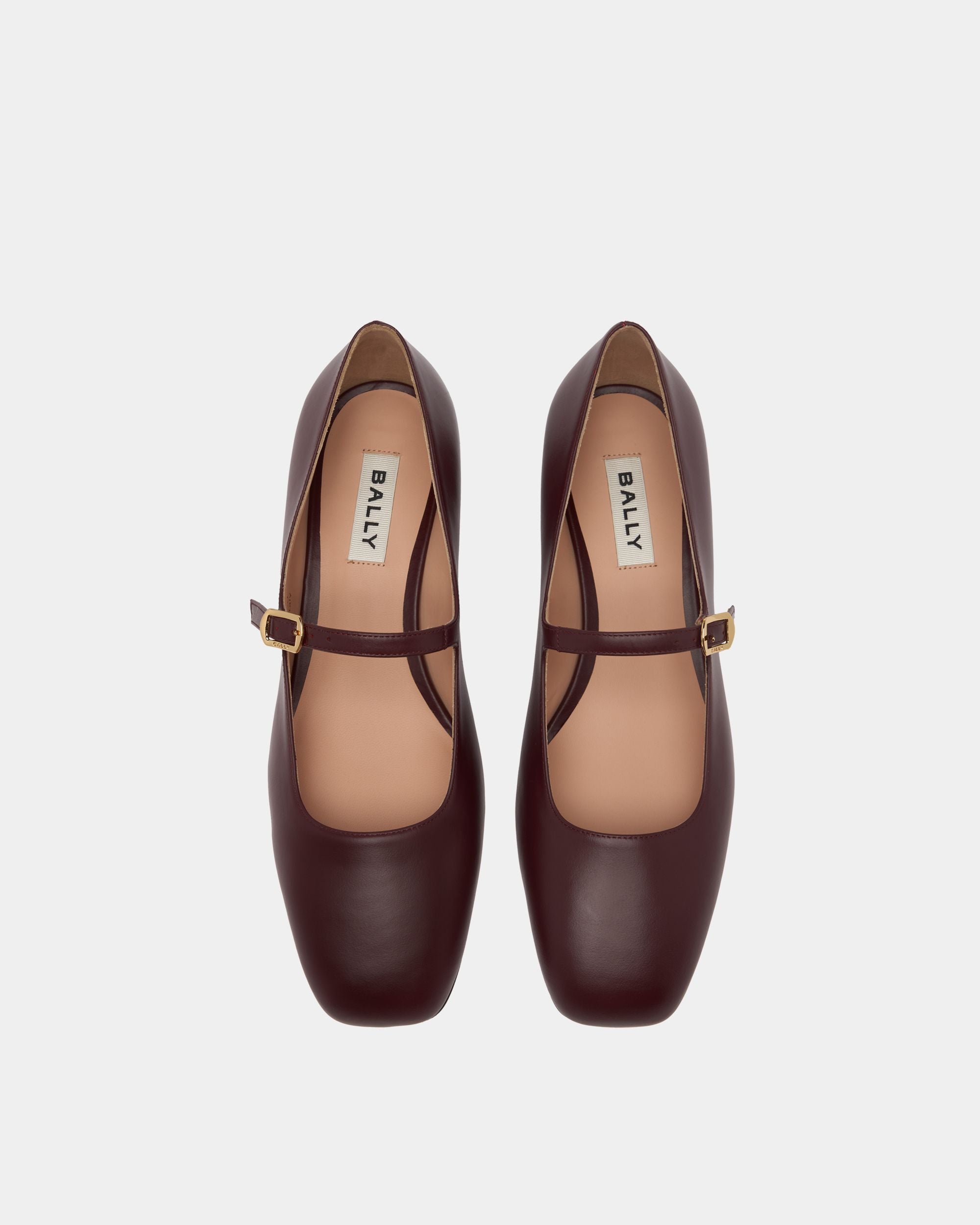 Bally Global - Ballyrina Pump in Andorra Leather - Burgundy