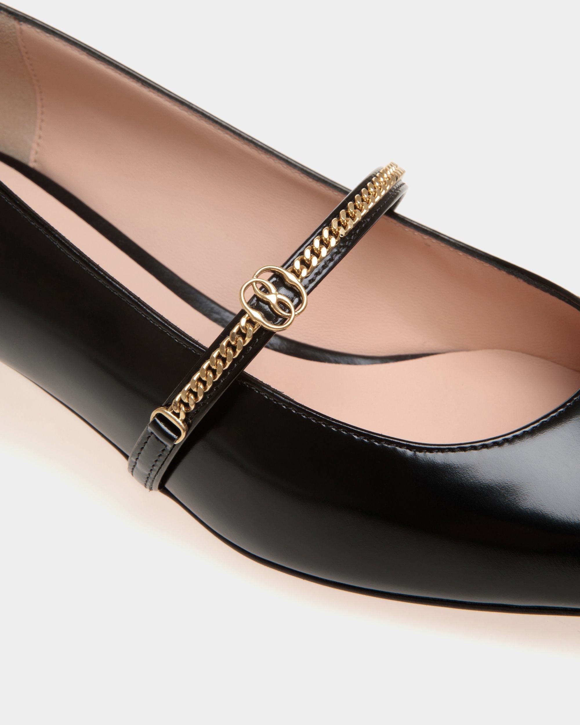 Bally Global - Sylt Mary-Jane Pump In Black Leather - Black