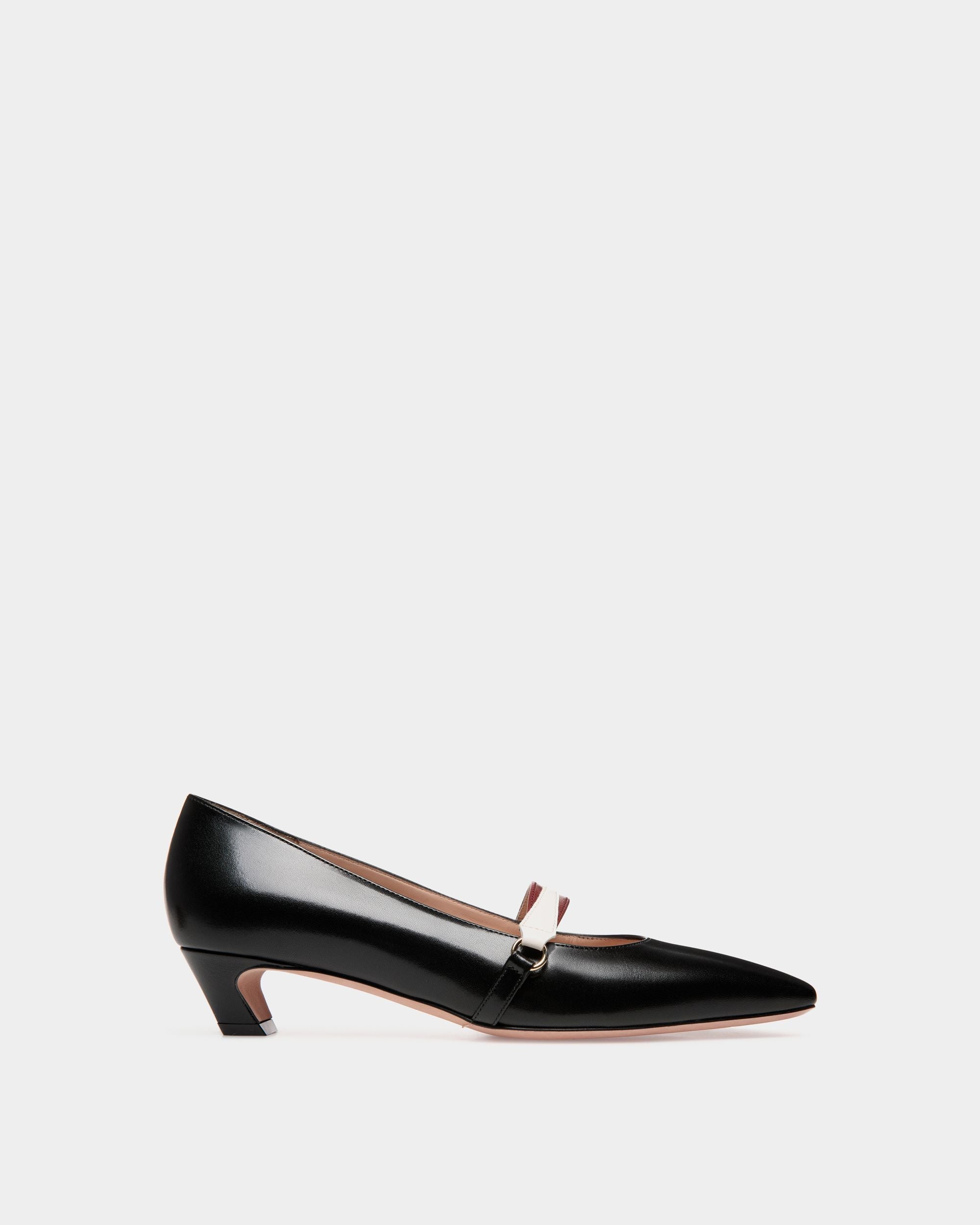 Bally Global - Sylt Pump In Black Nappa Leather - Black