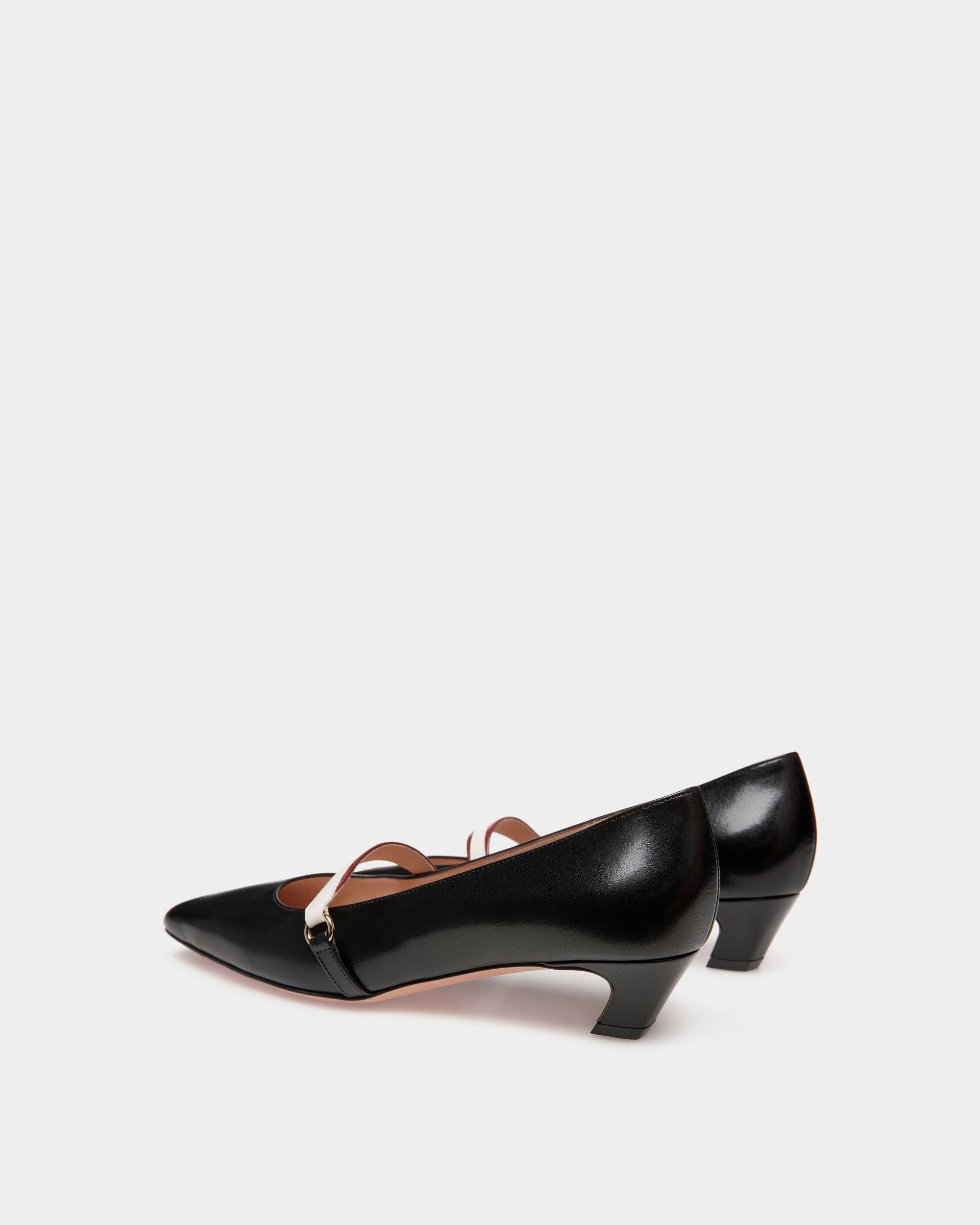 Bally Global - Sylt Pump In Black Nappa Leather - Black