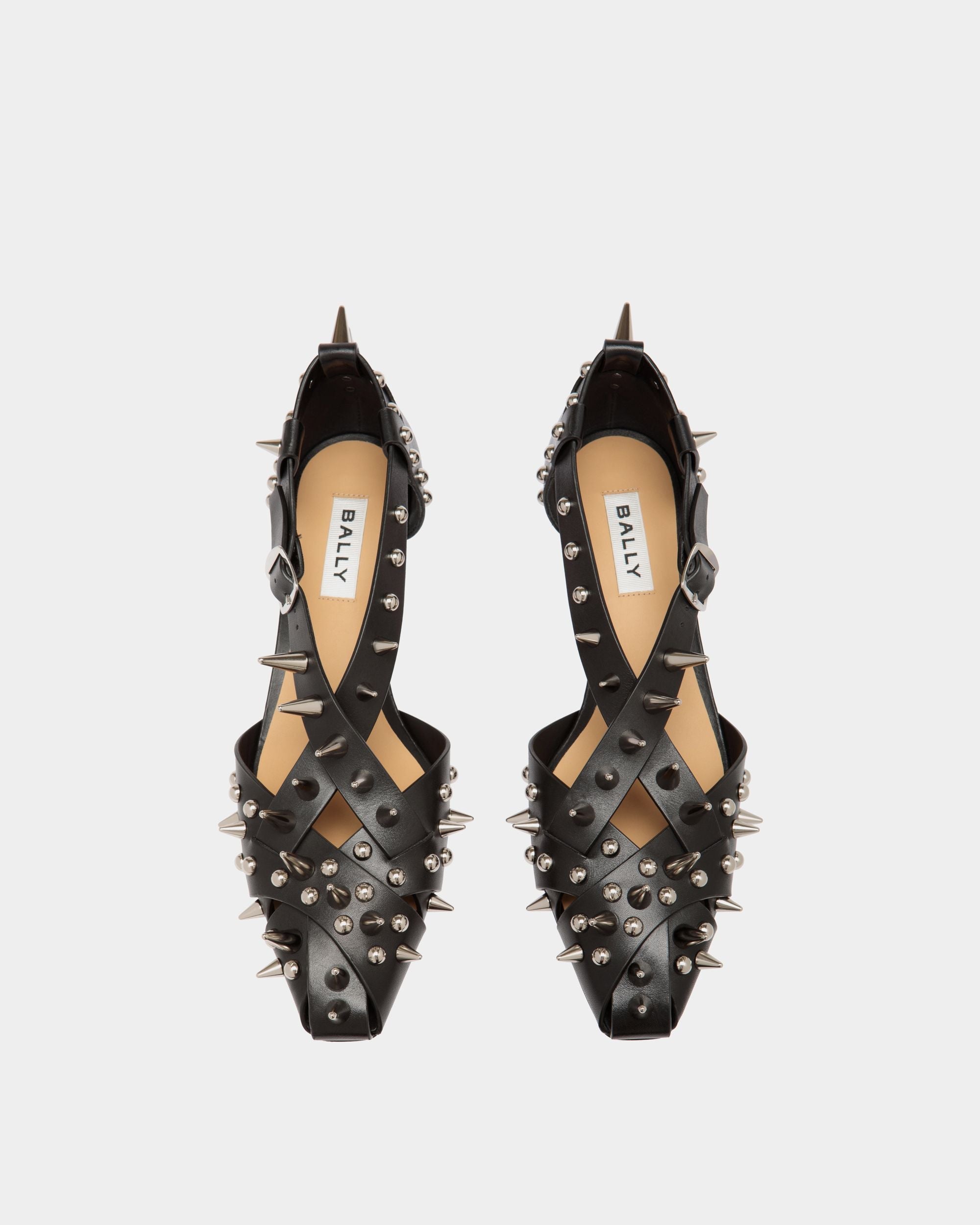 Bally Global - Sylt Pump in Black Leather - Black
