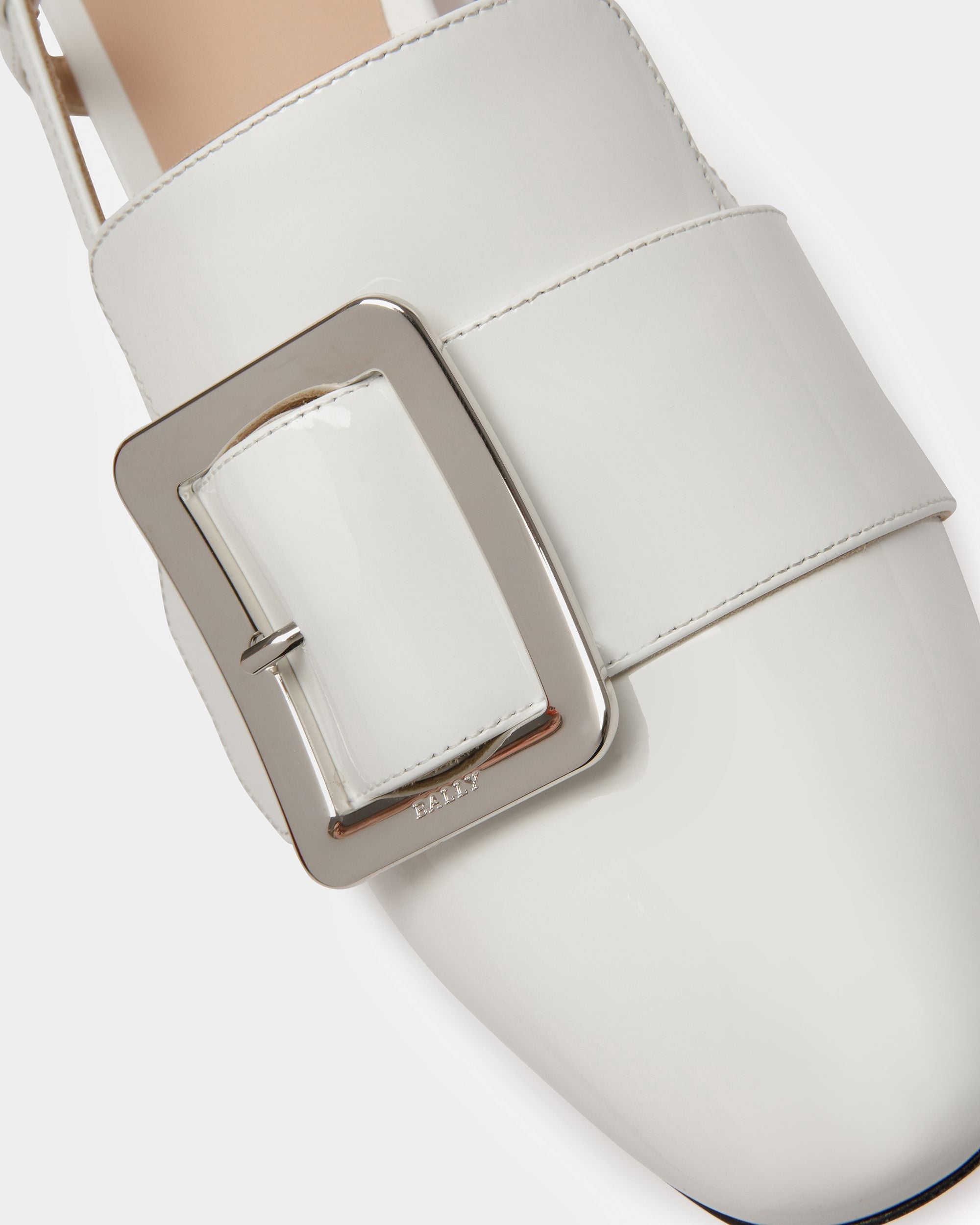 Bally Global - Jasmine Leather Slingback Pumps In White - White