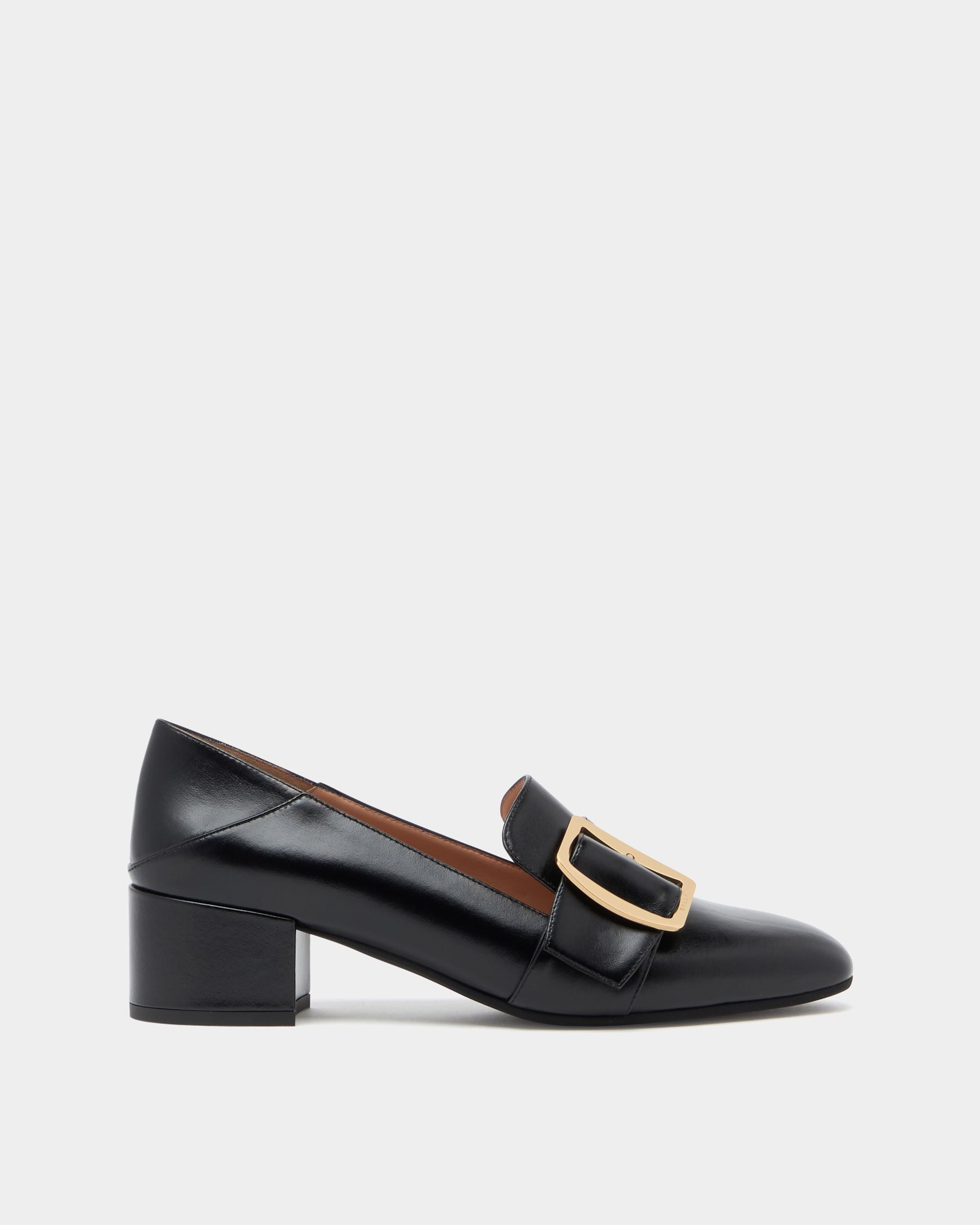 Bally Global - Bally Boucle Pump in Black Leather - Black