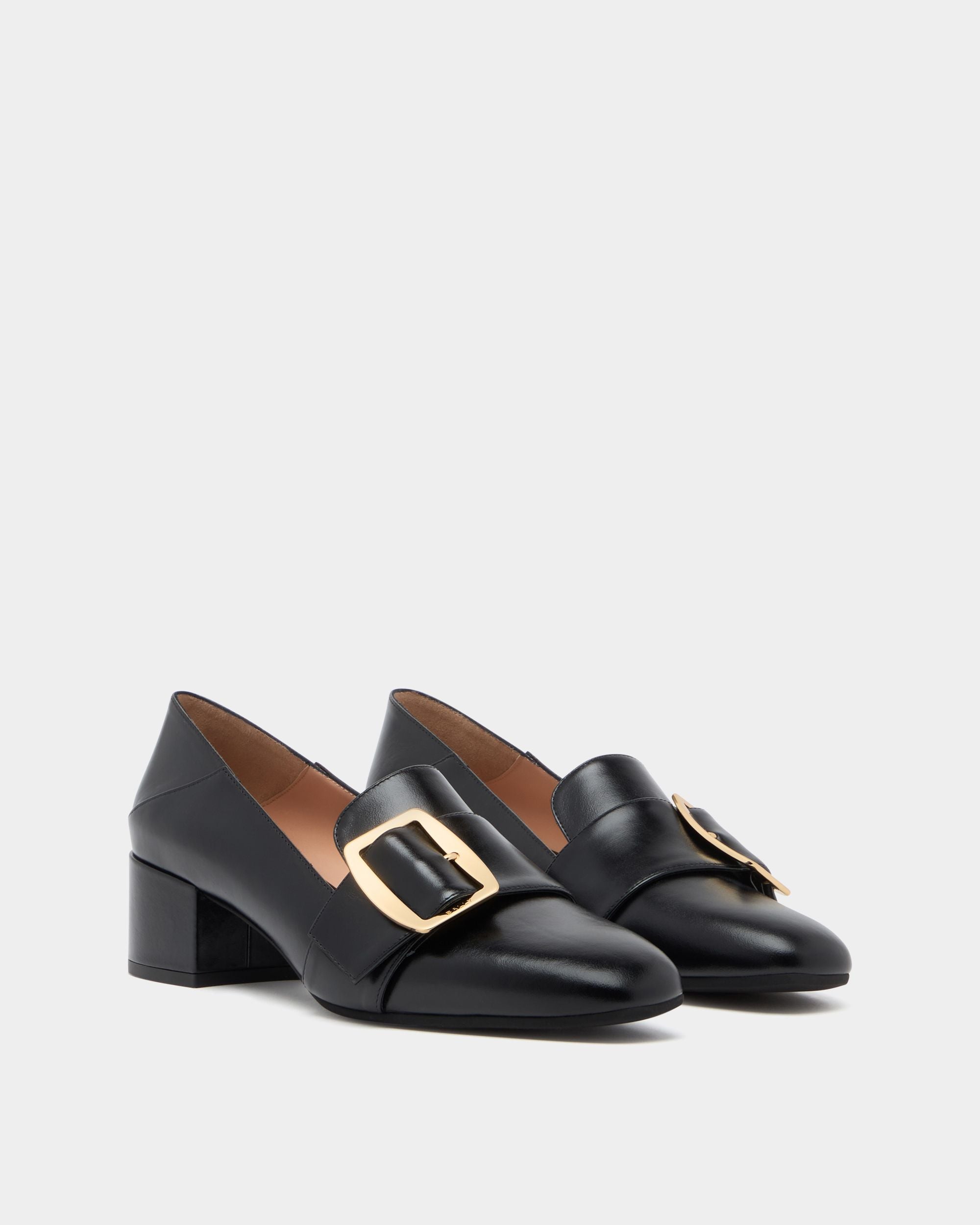 Bally Global - Bally Boucle Pump in Black Leather - Black