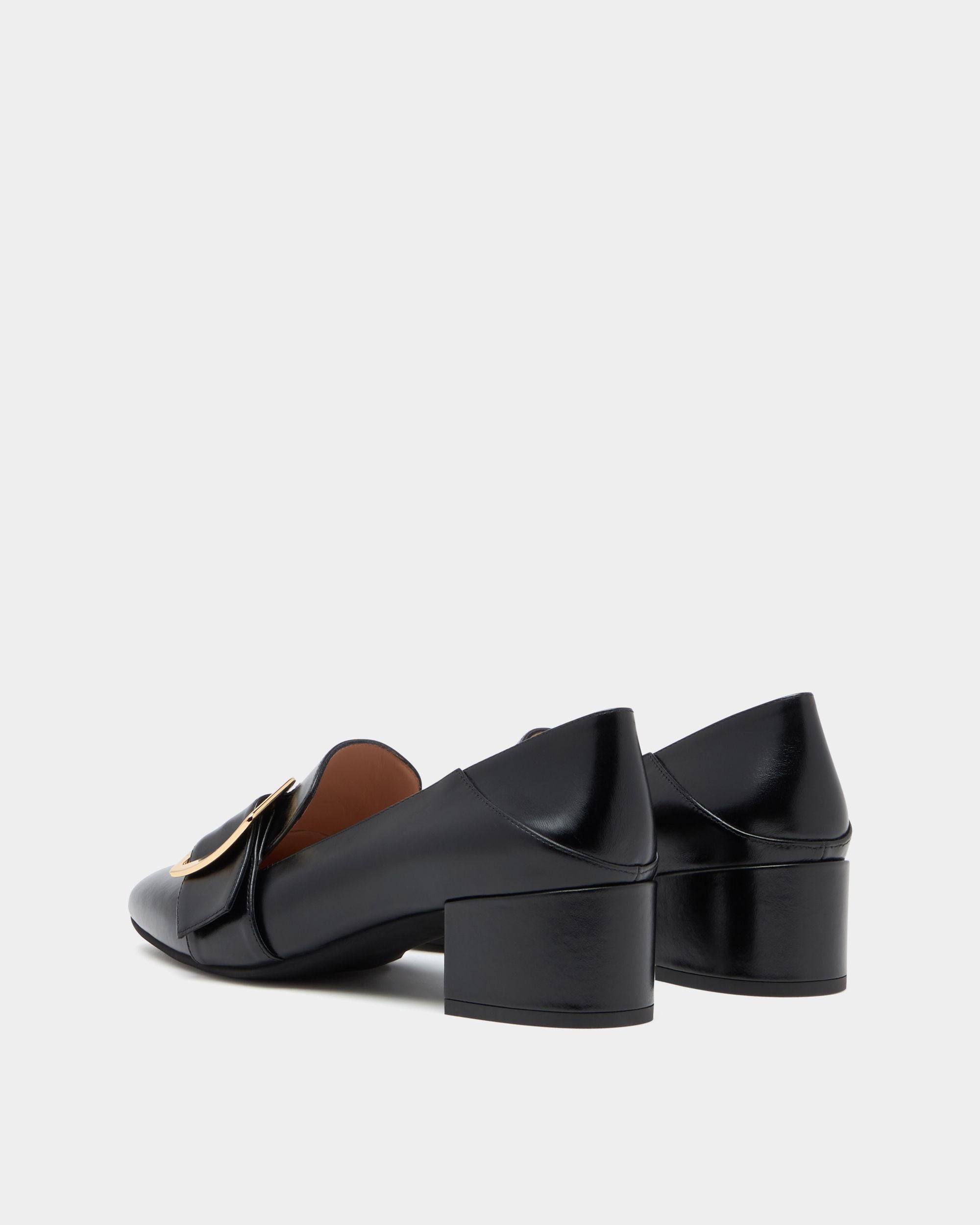 Bally Global - Bally Boucle Pump in Black Leather - Black