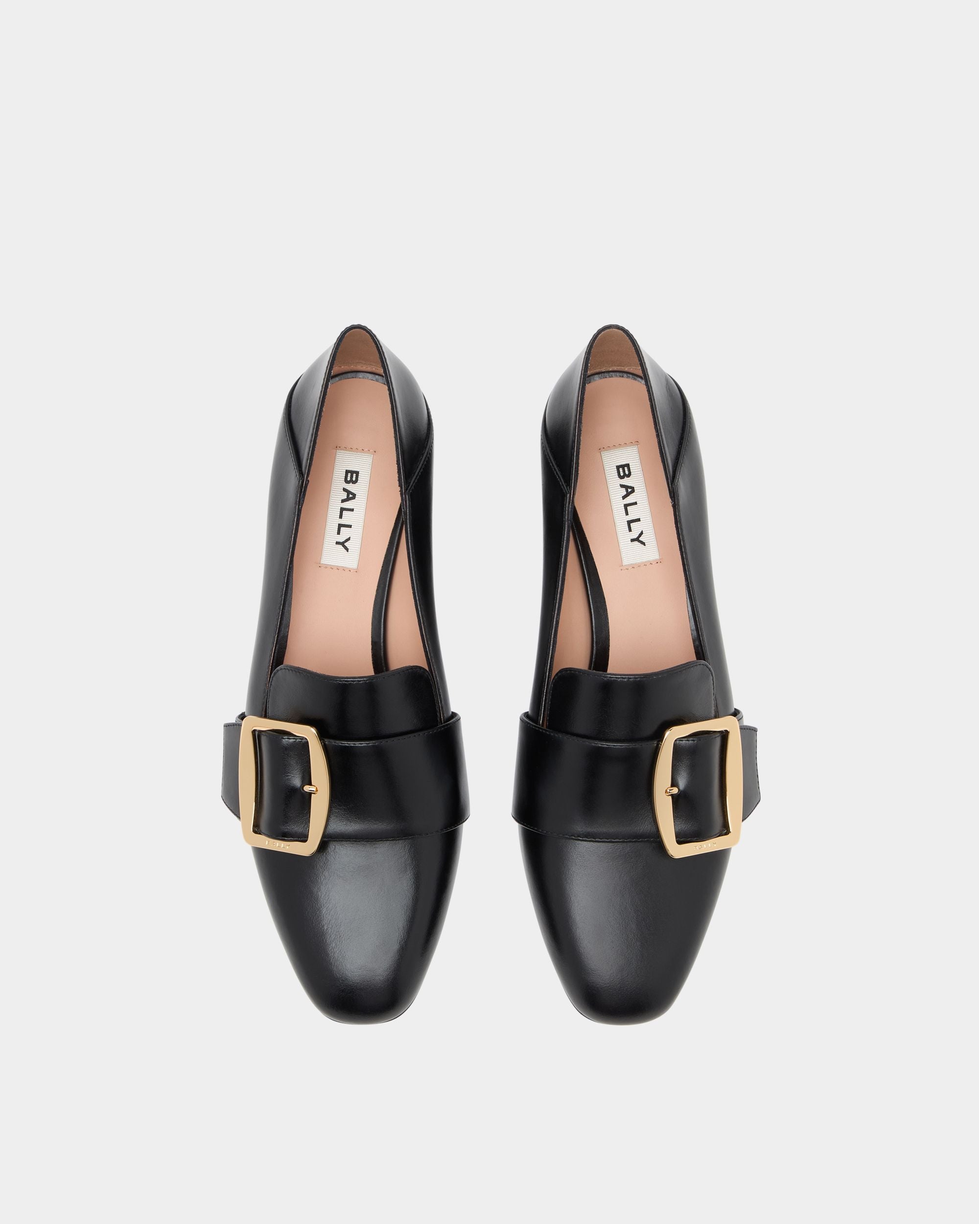 Bally Global - Bally Boucle Pump in Black Leather - Black