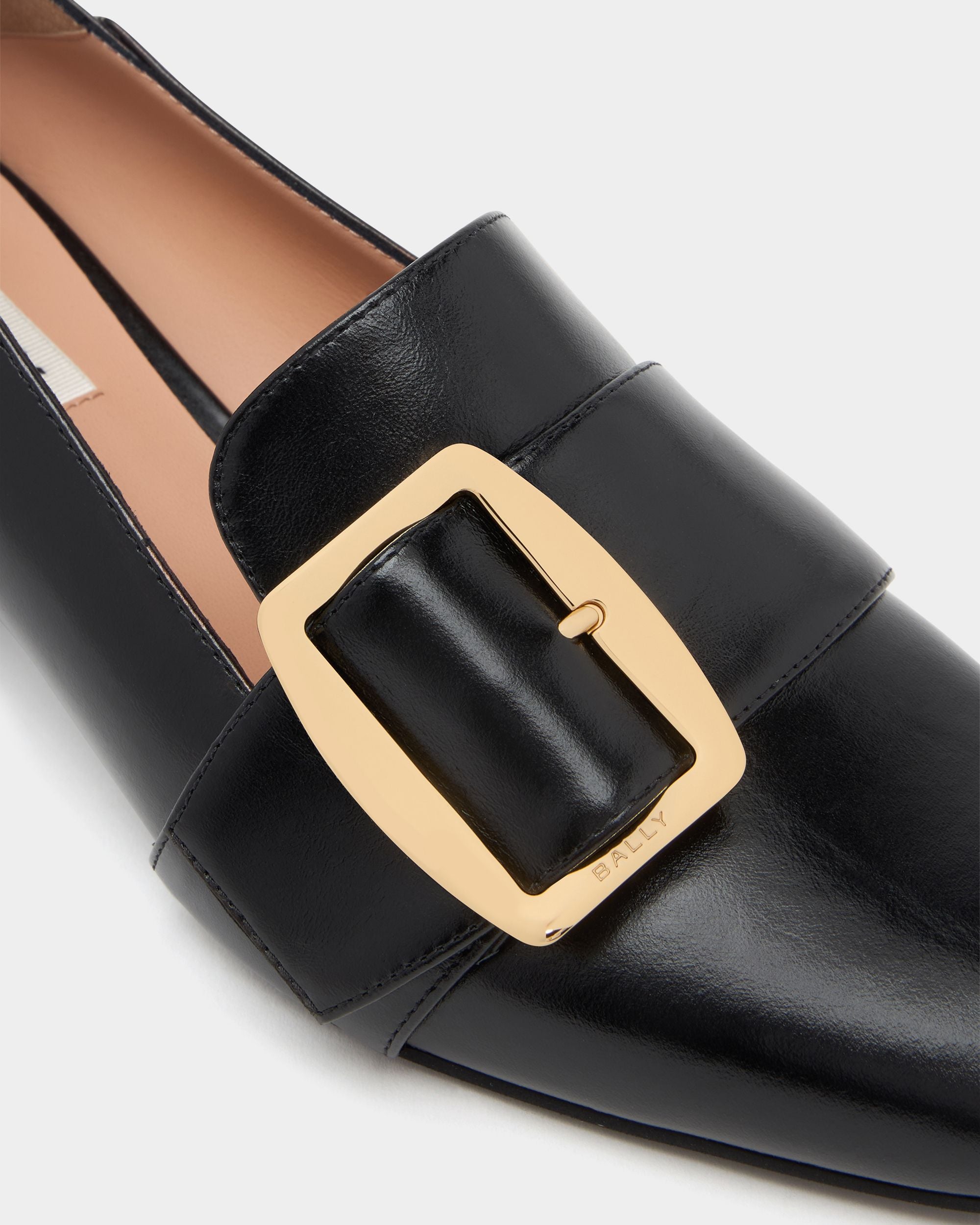 Bally Global - Bally Boucle Pump in Black Leather - Black
