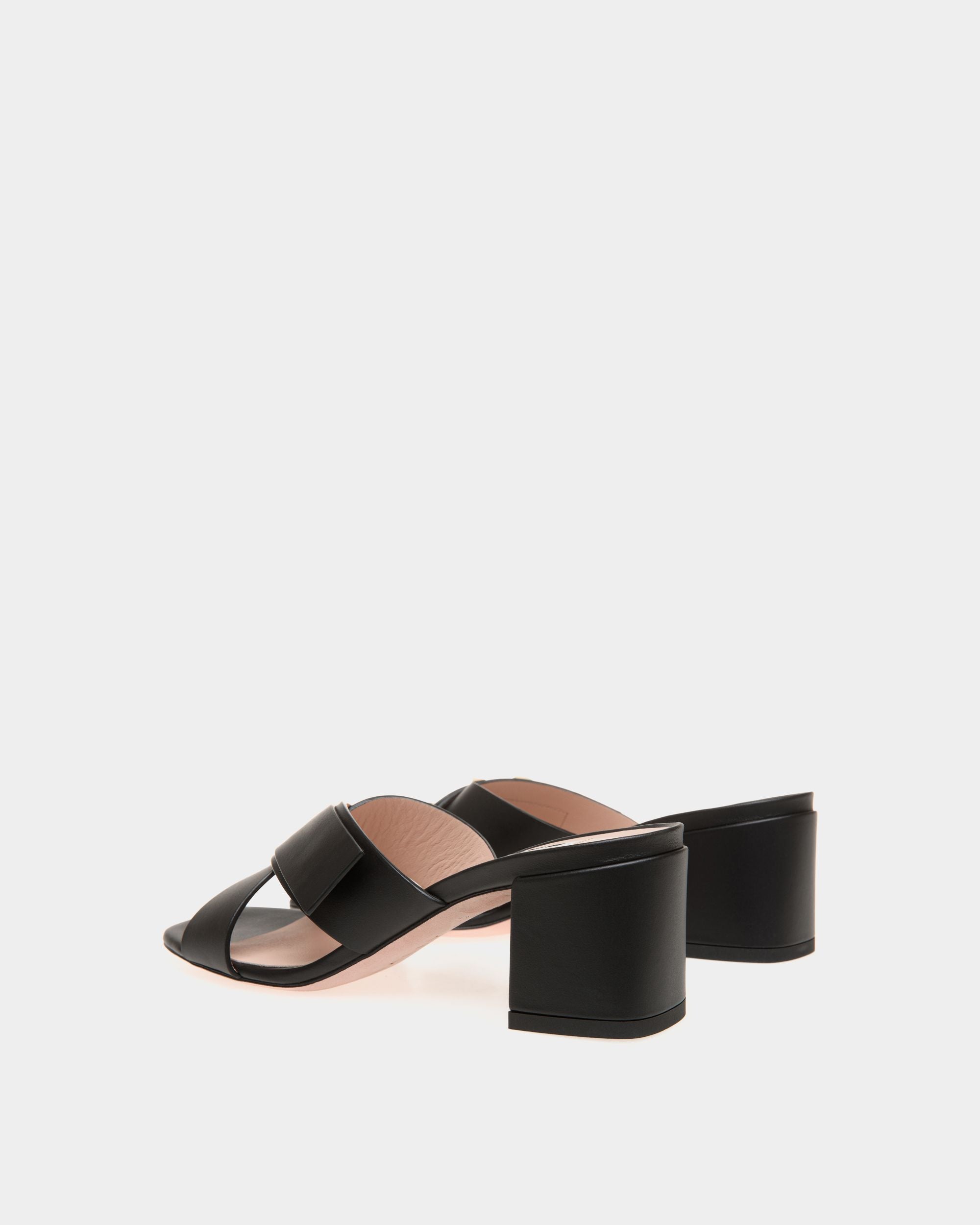 Bally Global - Bally Spell Sandals In Black Leather - Black