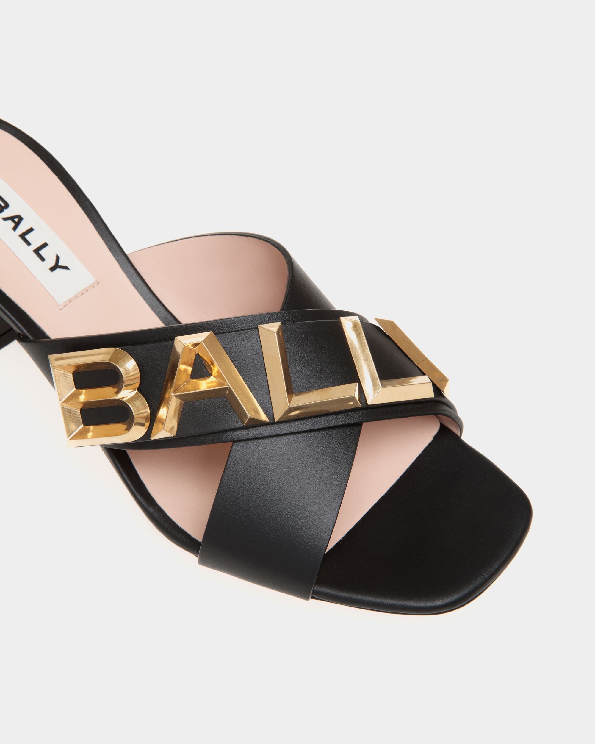 Bally Global - Bally Spell Sandals In Black Leather - Black