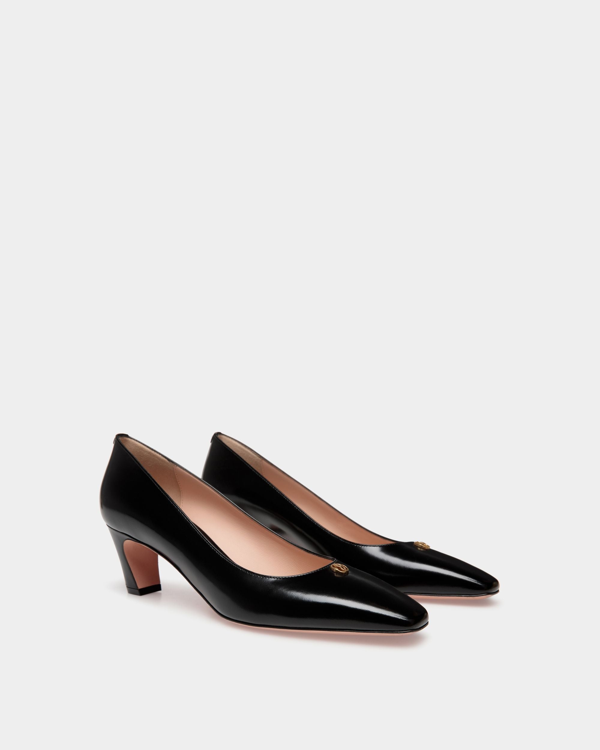 Bally Global - Zapato De Salón Sylt De Piel Cepillada Negra - Negro