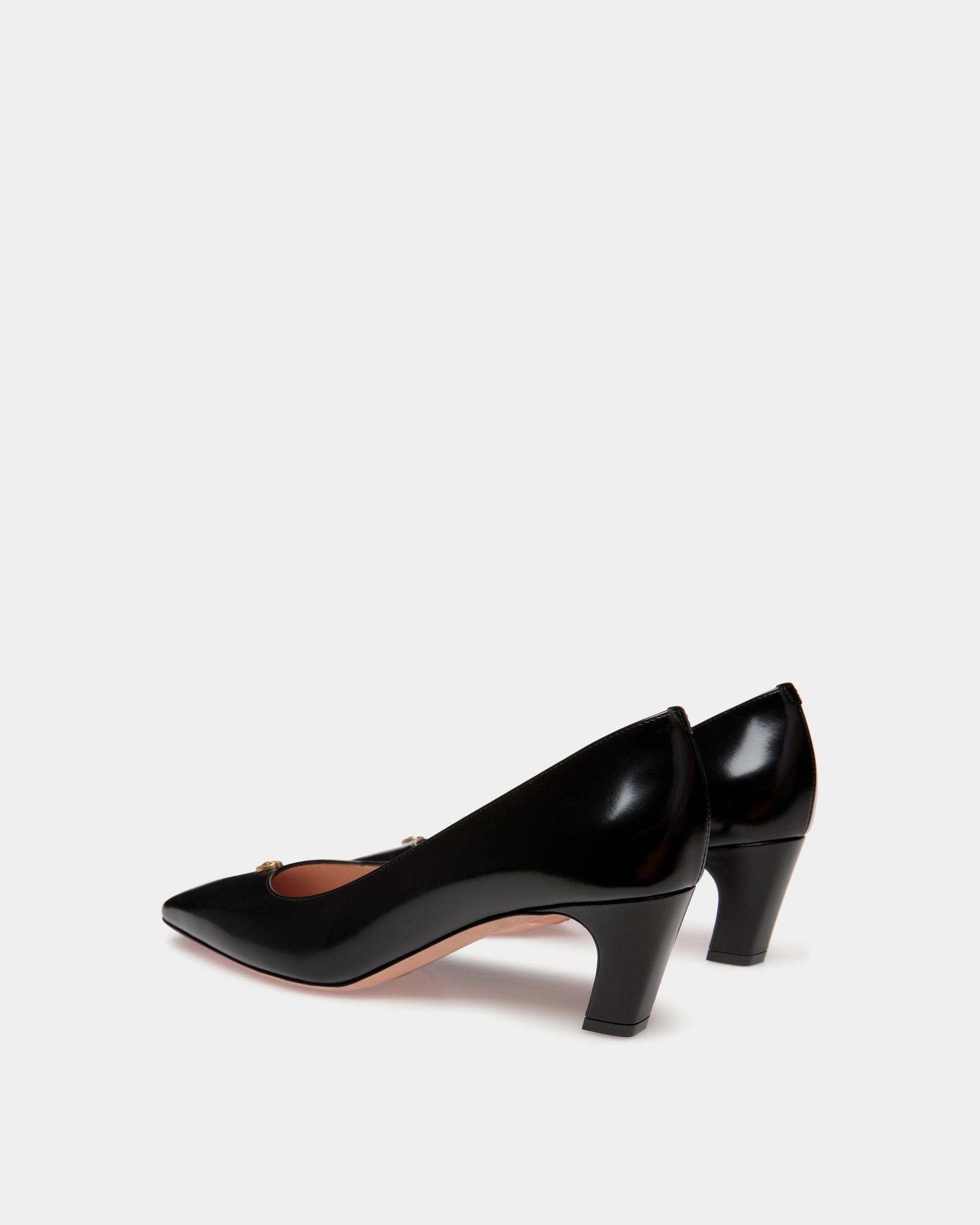 Bally Global - Zapato De Salón Sylt De Piel Cepillada Negra - Negro