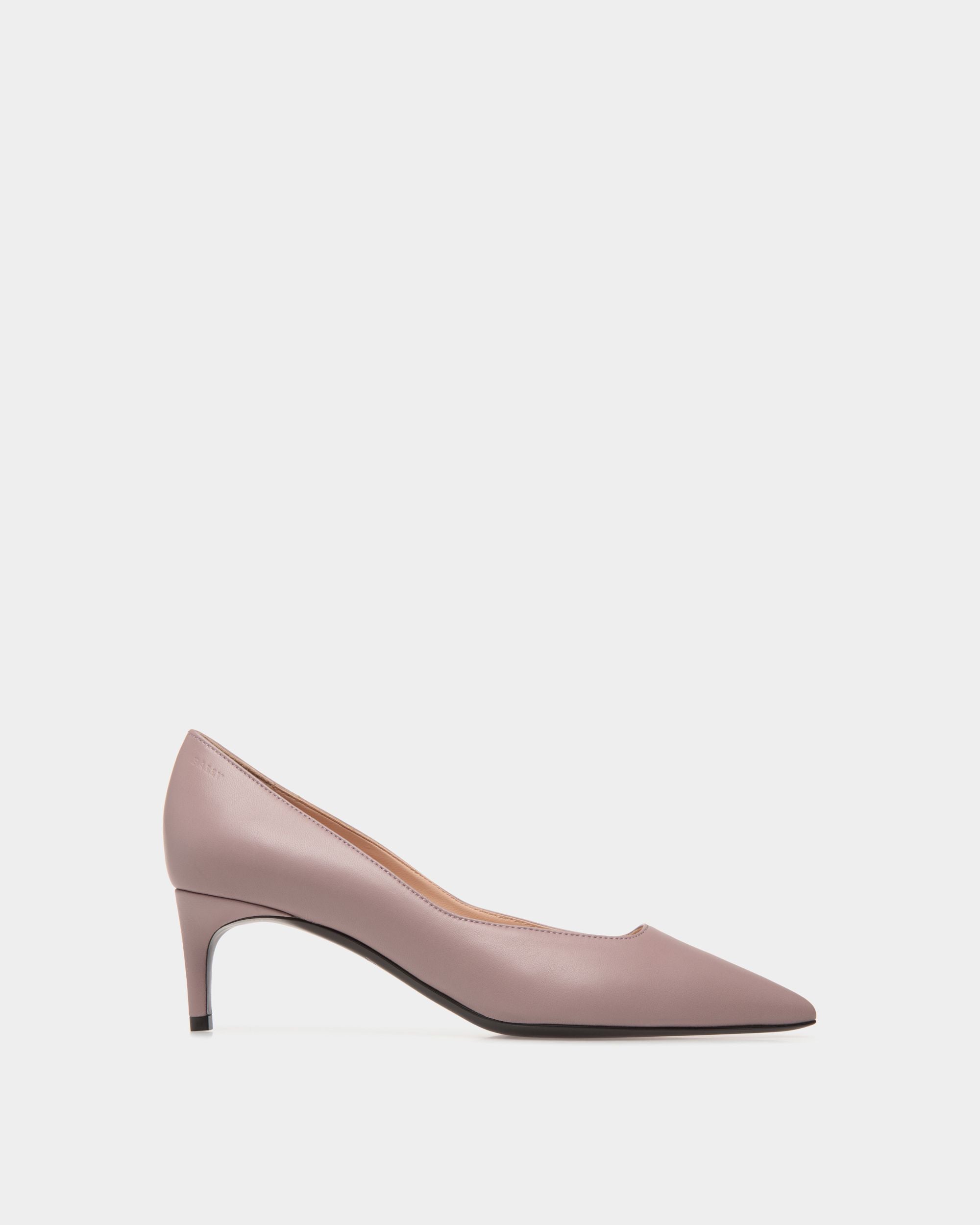 Bally Global - Escarpin En Cuir Rose - Rose