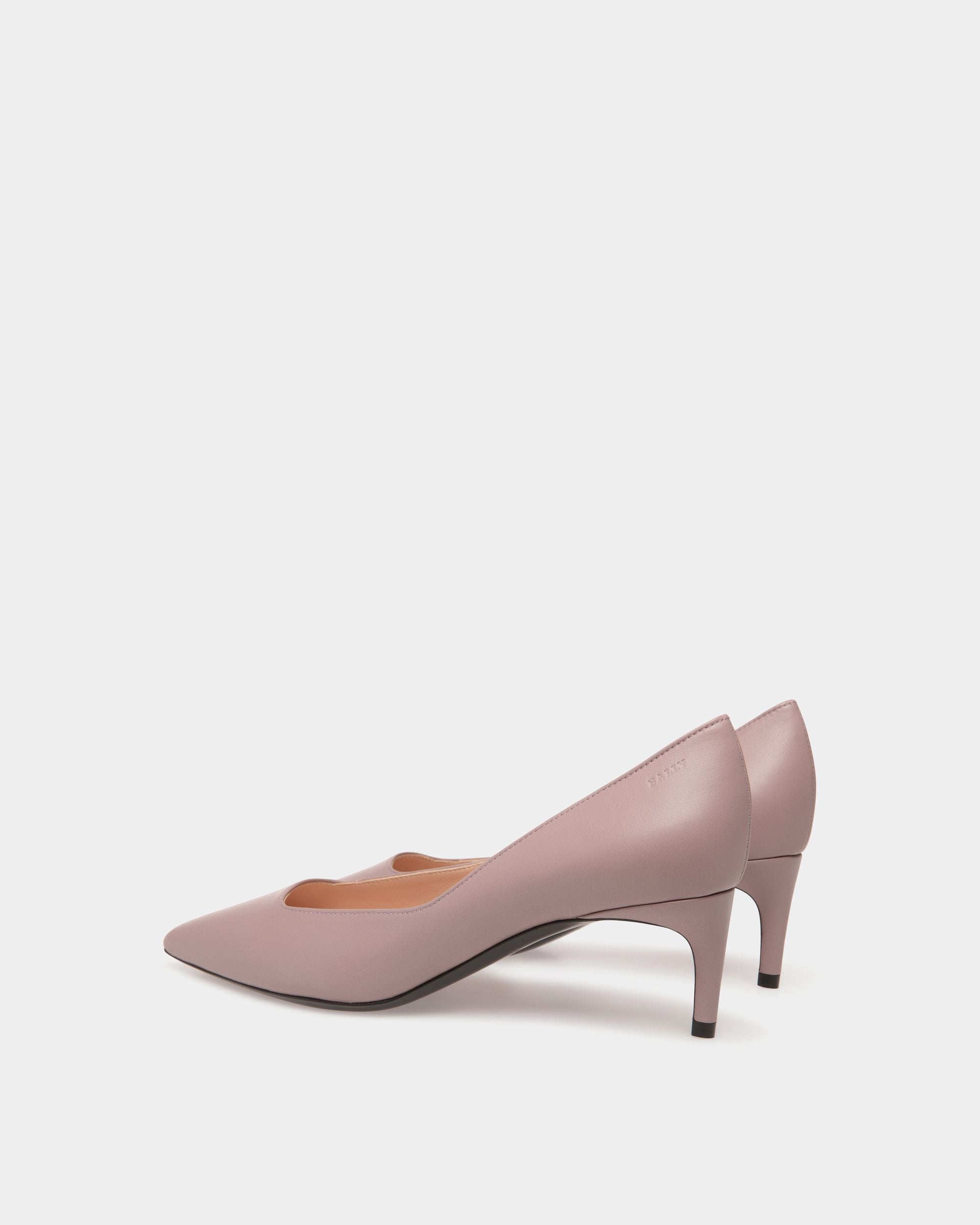 Bally Global - Escarpin En Cuir Rose - Rose
