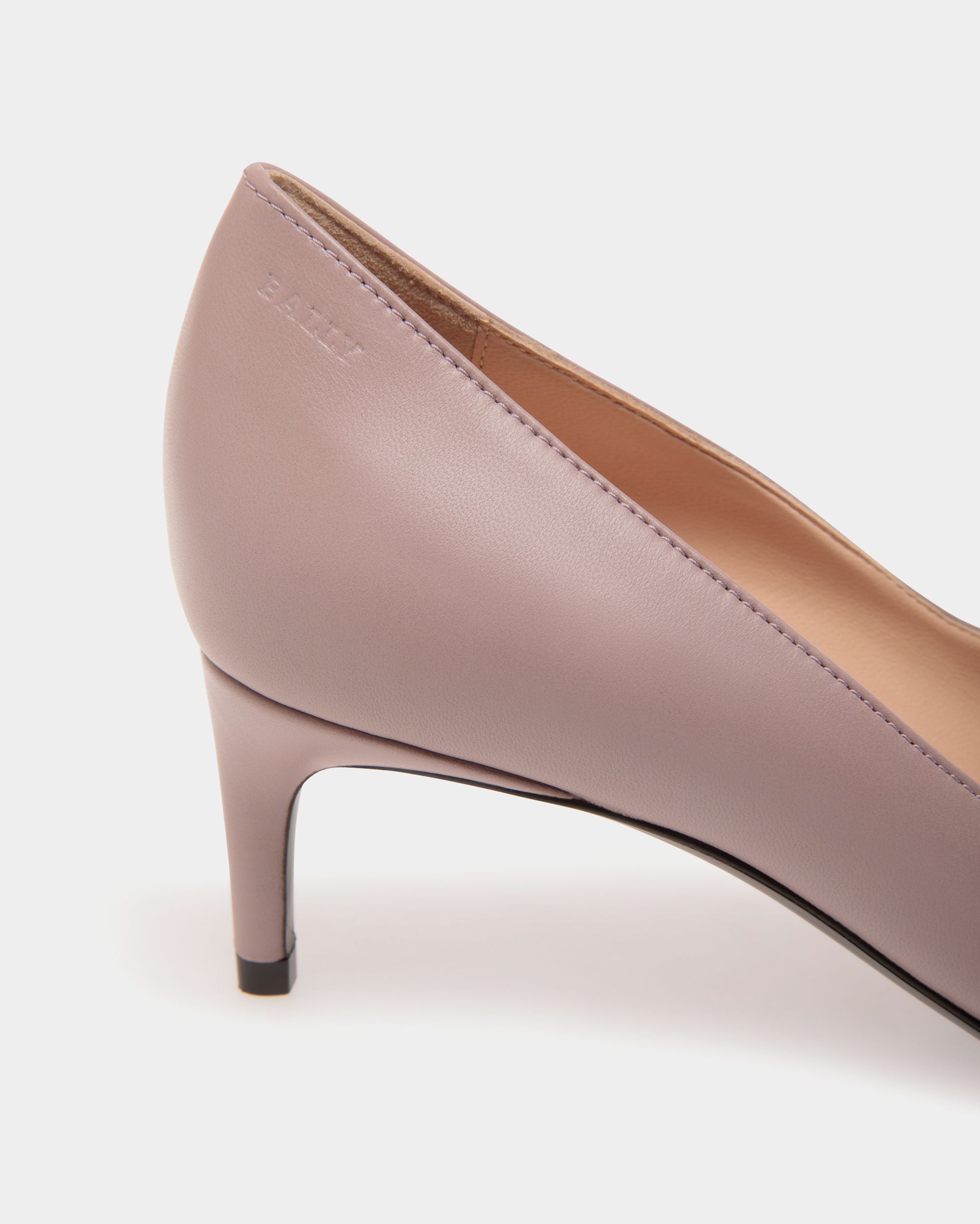 Bally Global - Escarpin En Cuir Rose - Rose