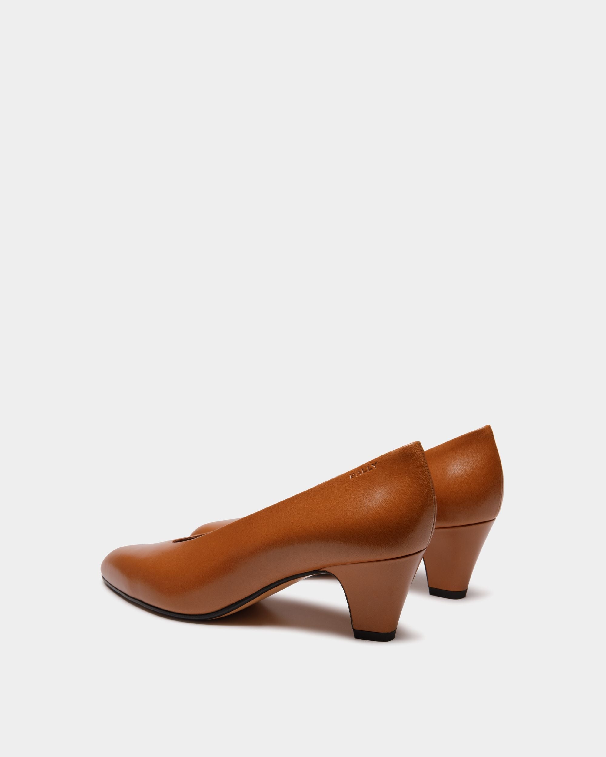 Bally Global - Zapato De Salón Alva De Piel Marrón - Marrón