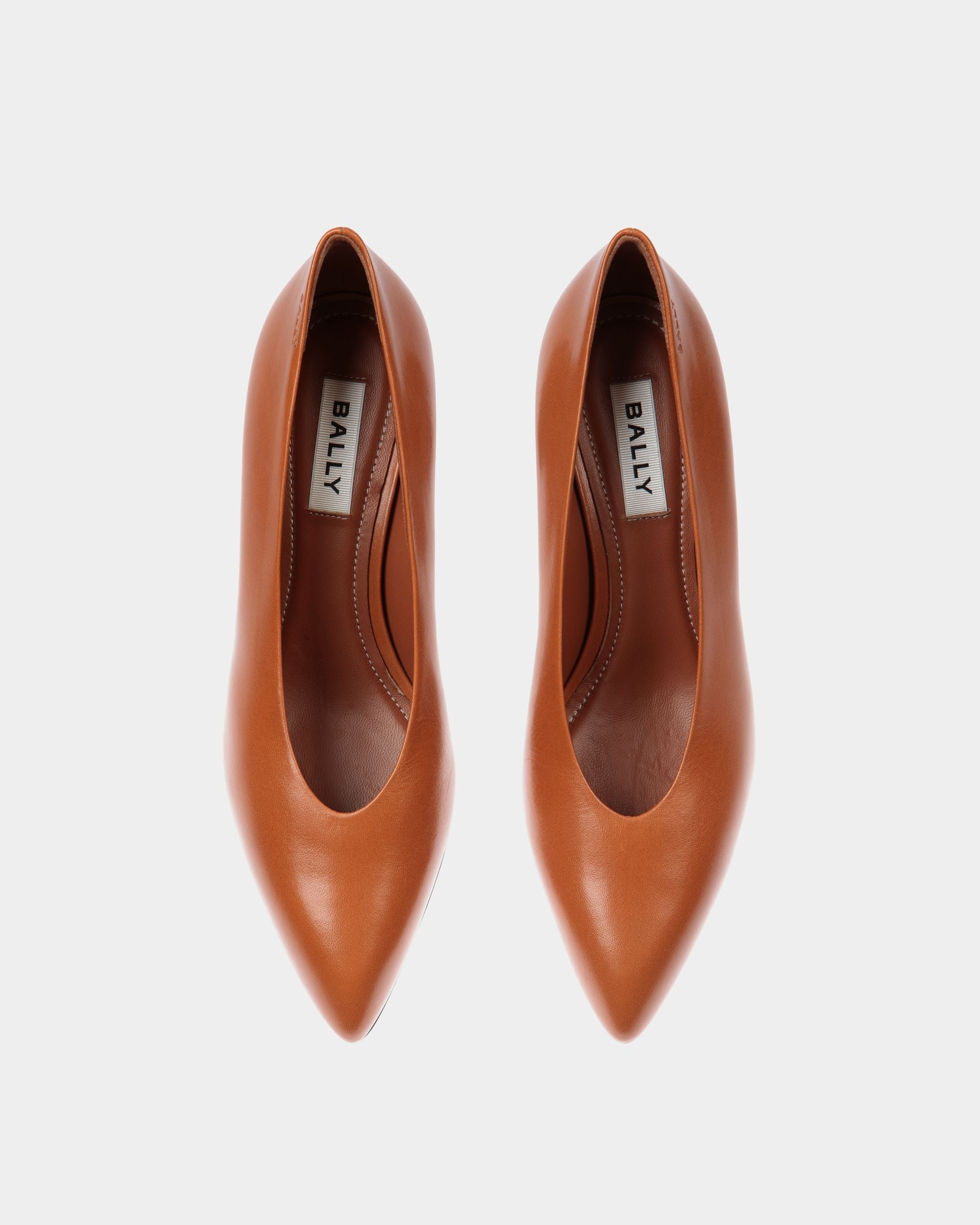 Bally Global - Zapato De Salón Alva De Piel Marrón - Marrón