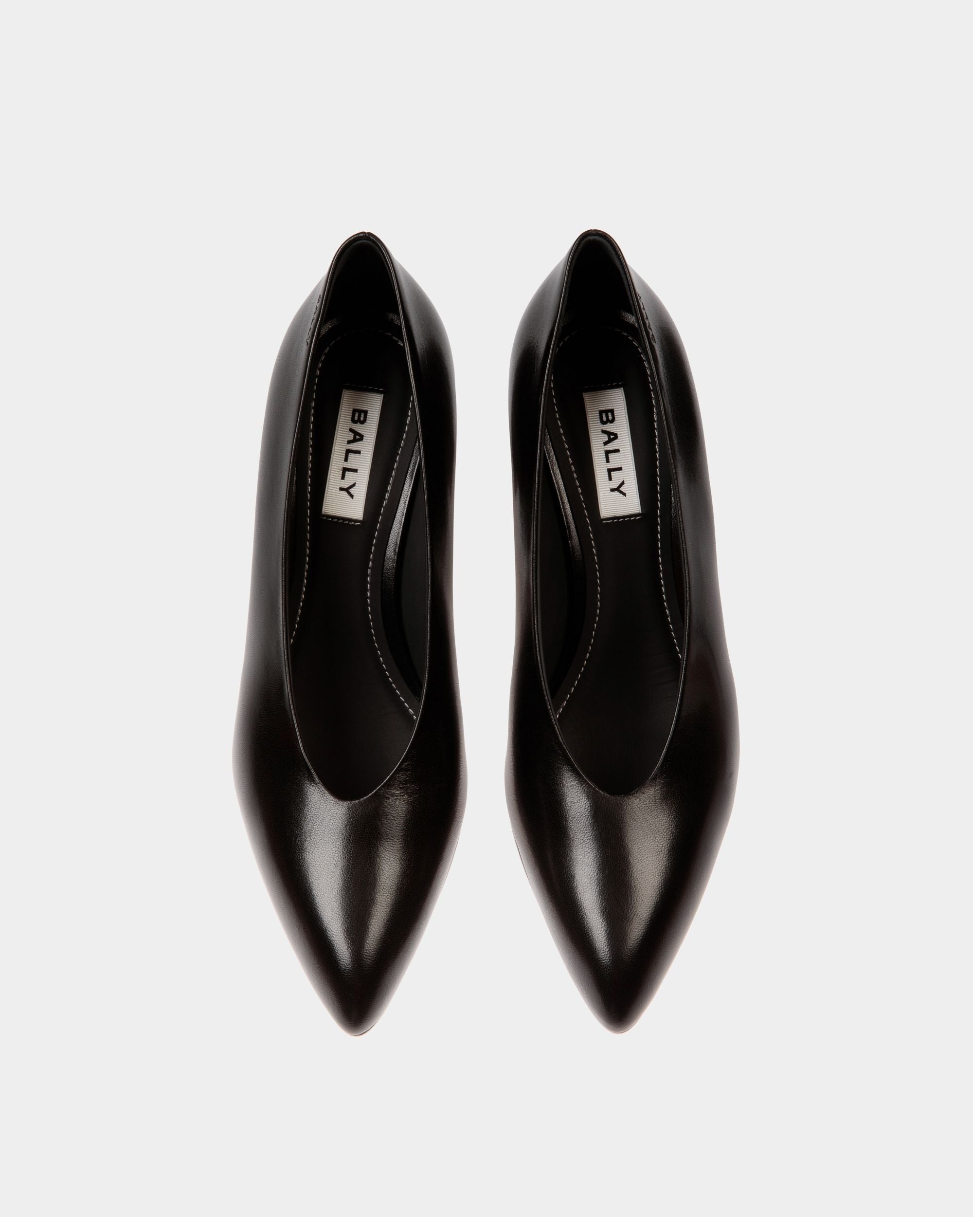 Bally Global - Zapato De Salón Alva De Piel Negra - Negro