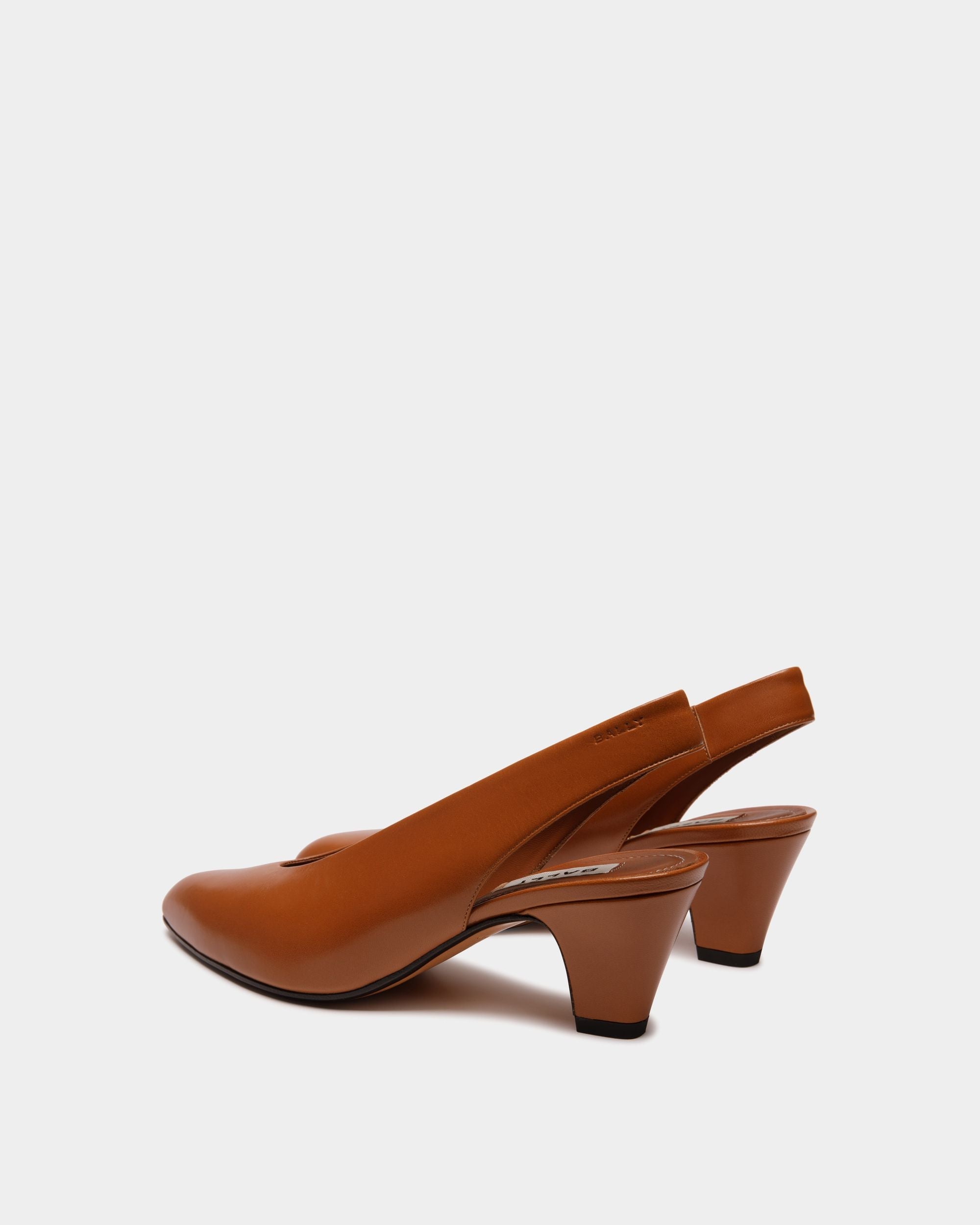 Bally Global - Zapato De Salón Alva De Piel Marrón - Marrón