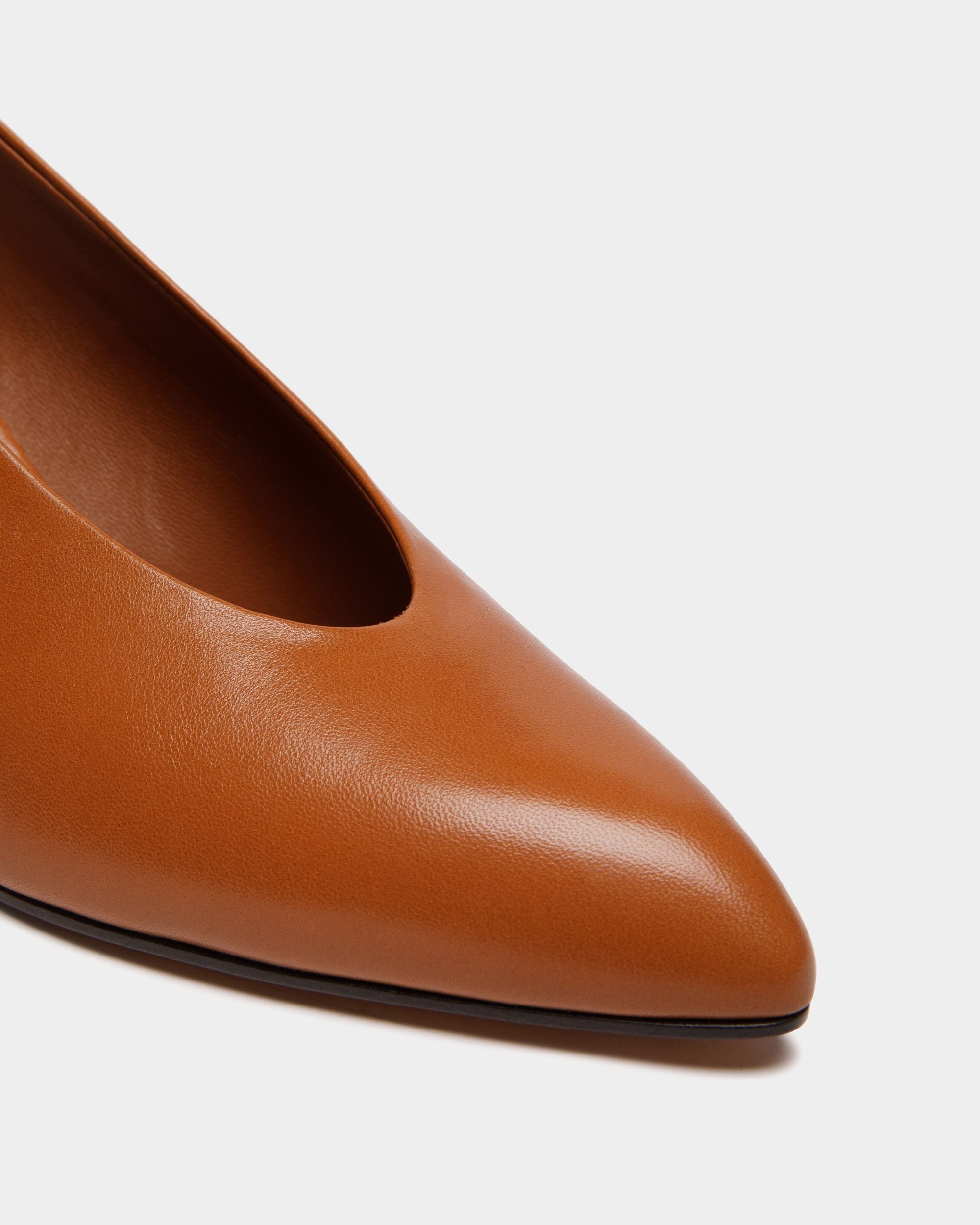 Bally Global - Zapato De Salón Alva De Piel Marrón - Marrón