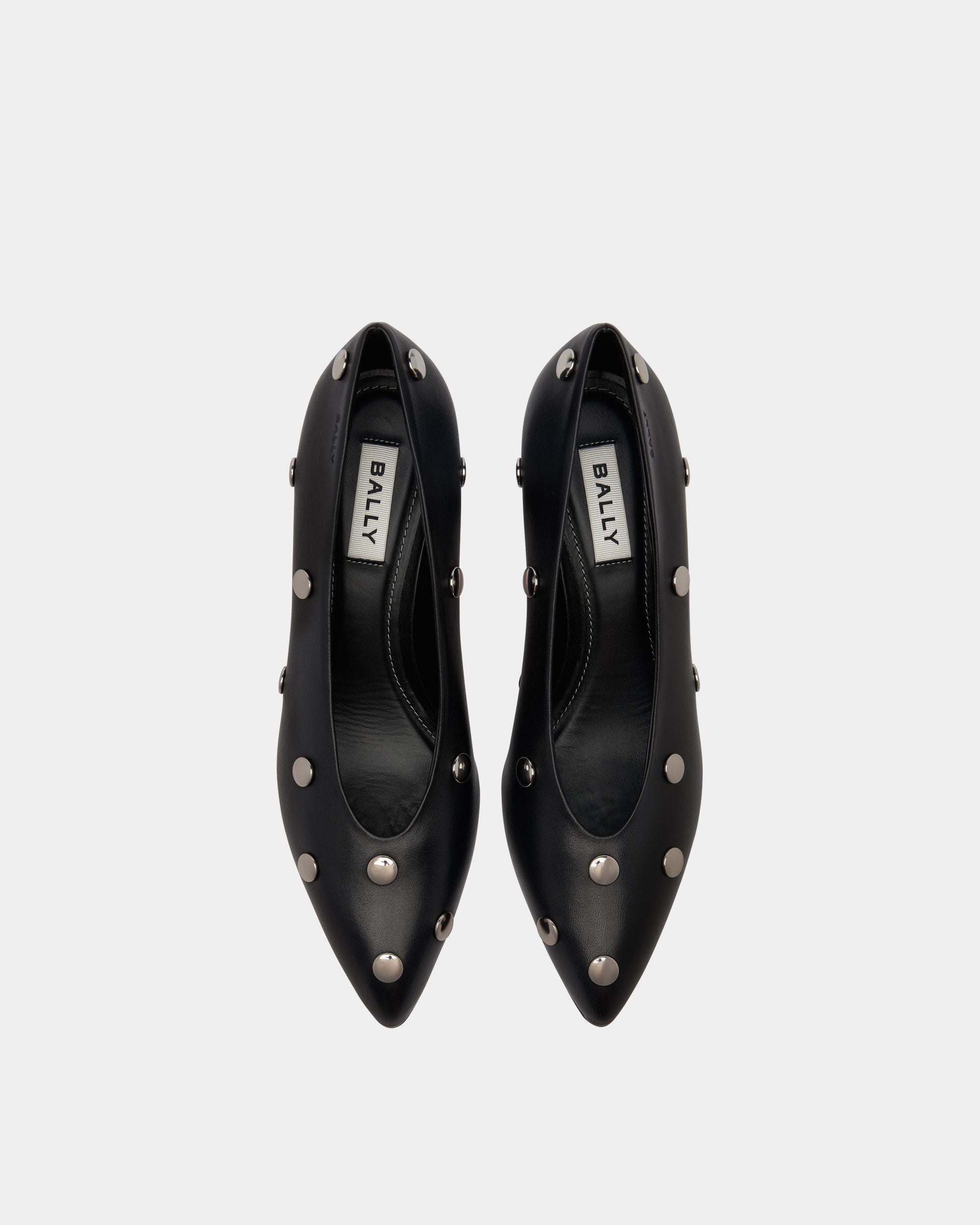 Bally Global - Alva Pump in Black Leather - Black