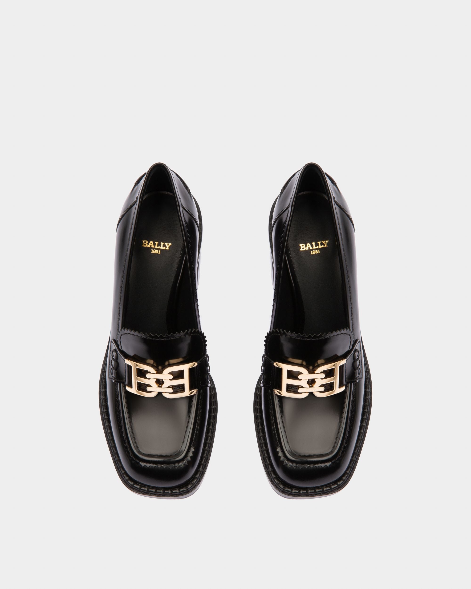 Bally Global - Ellyane Leather Pumps In Black - Black