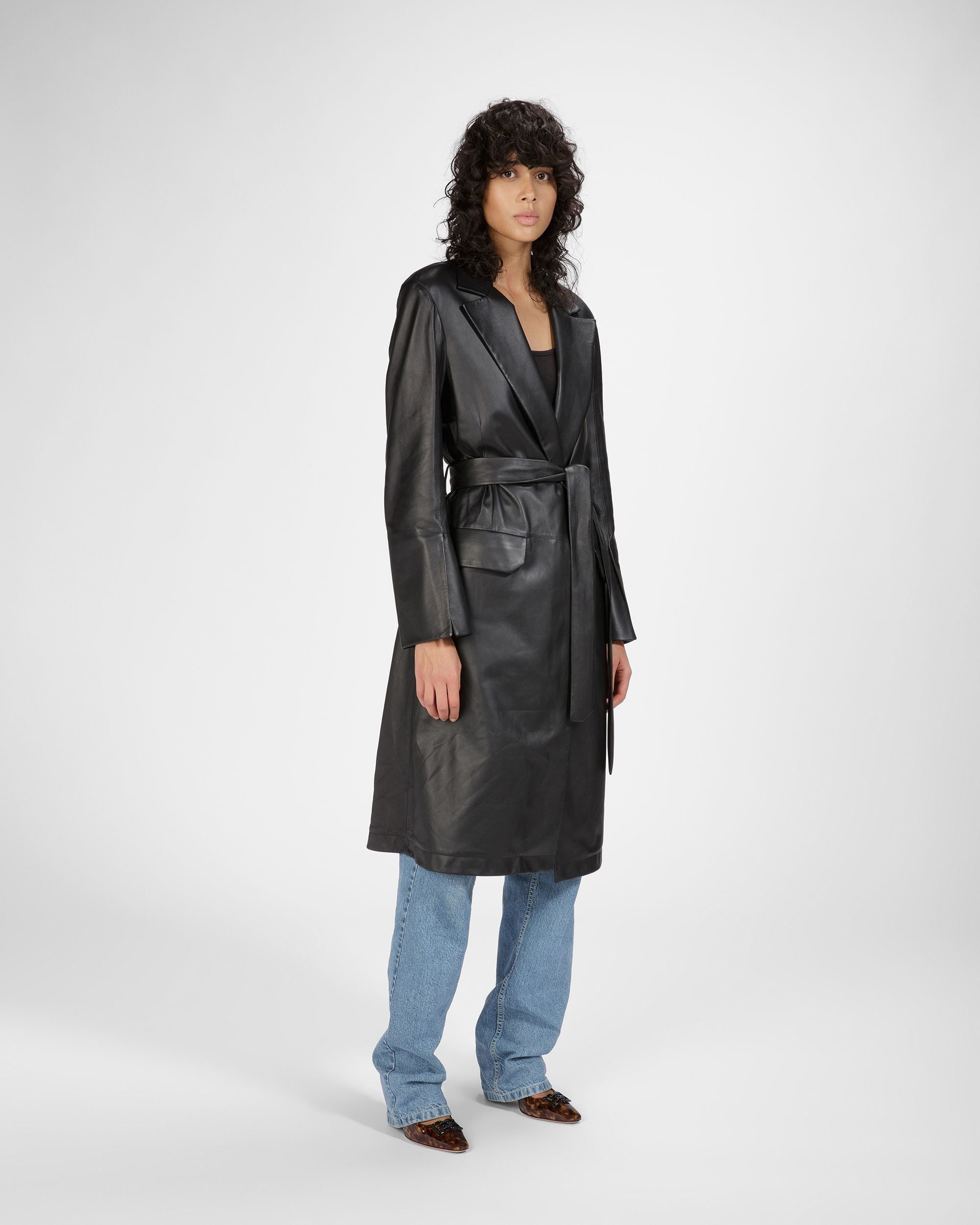 Bally Global - Evanca Zapatos De Salón De Piel En Negro Y Marrón - Marrón