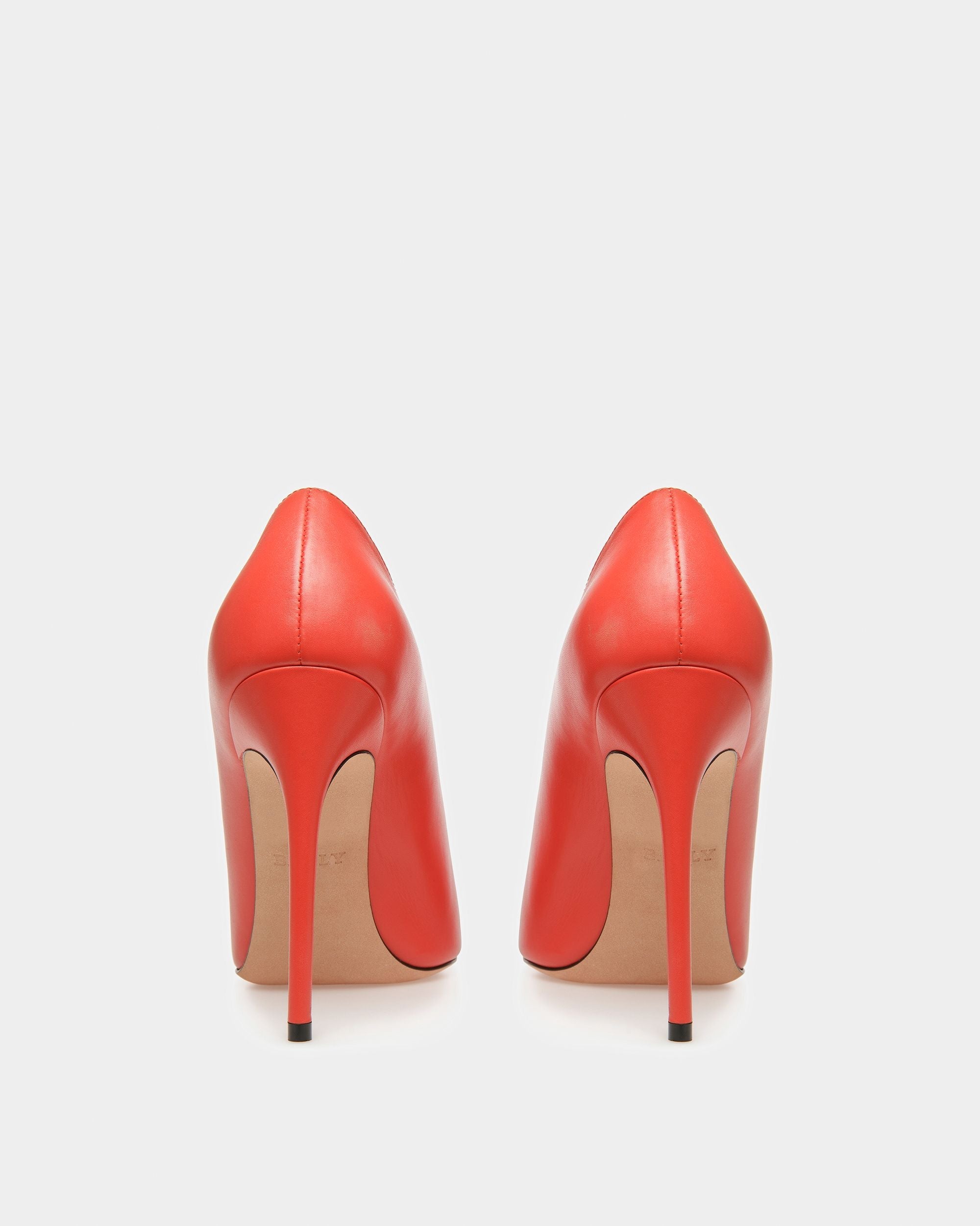 Bally Global - Ninfa Zapatos De Salón De Piel En Naranja - Naranja