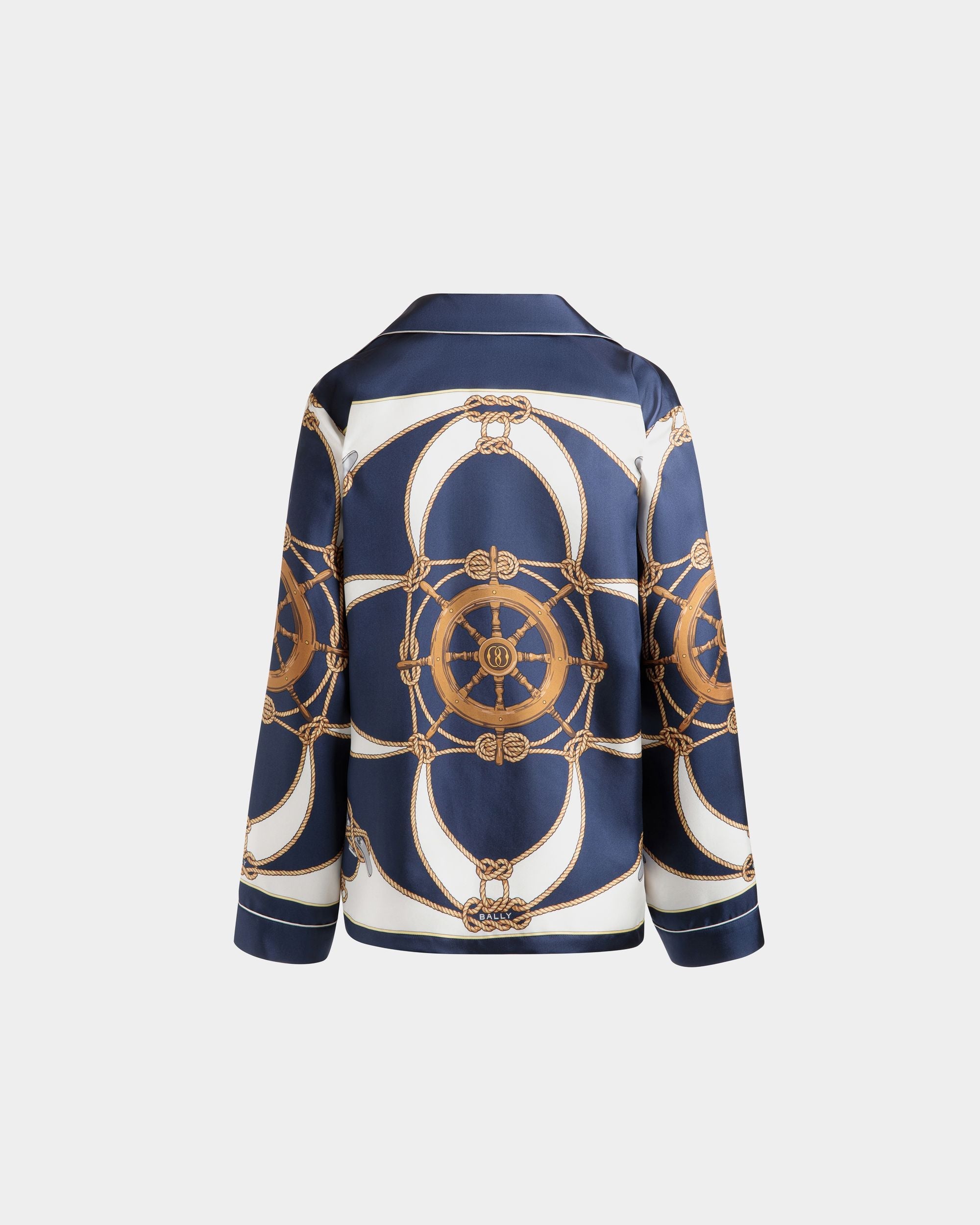 Bally Global - Shirt in Multicolor Silk - Multicolor