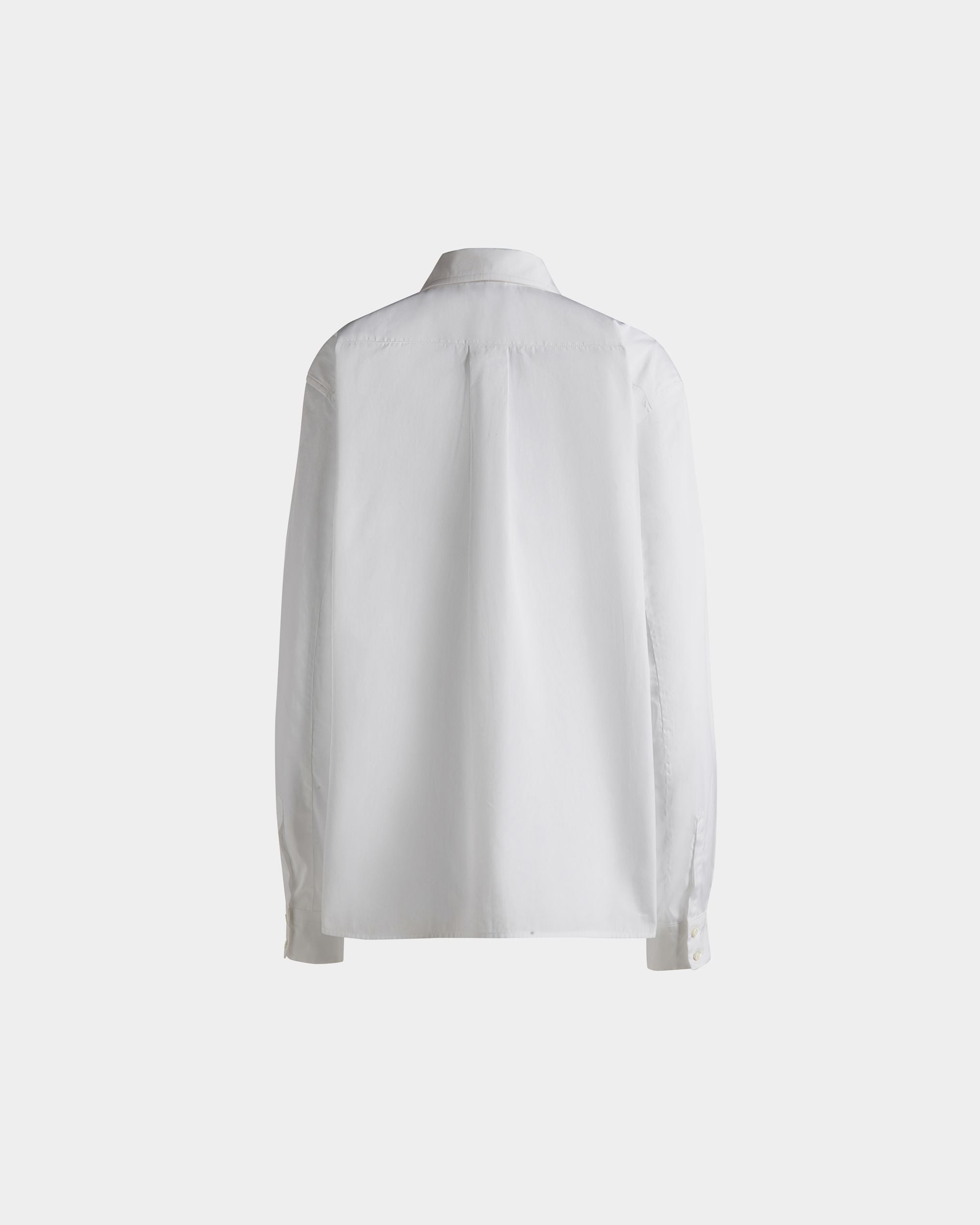 Bally Global - Long Sleeve Shirt In White Cotton - White