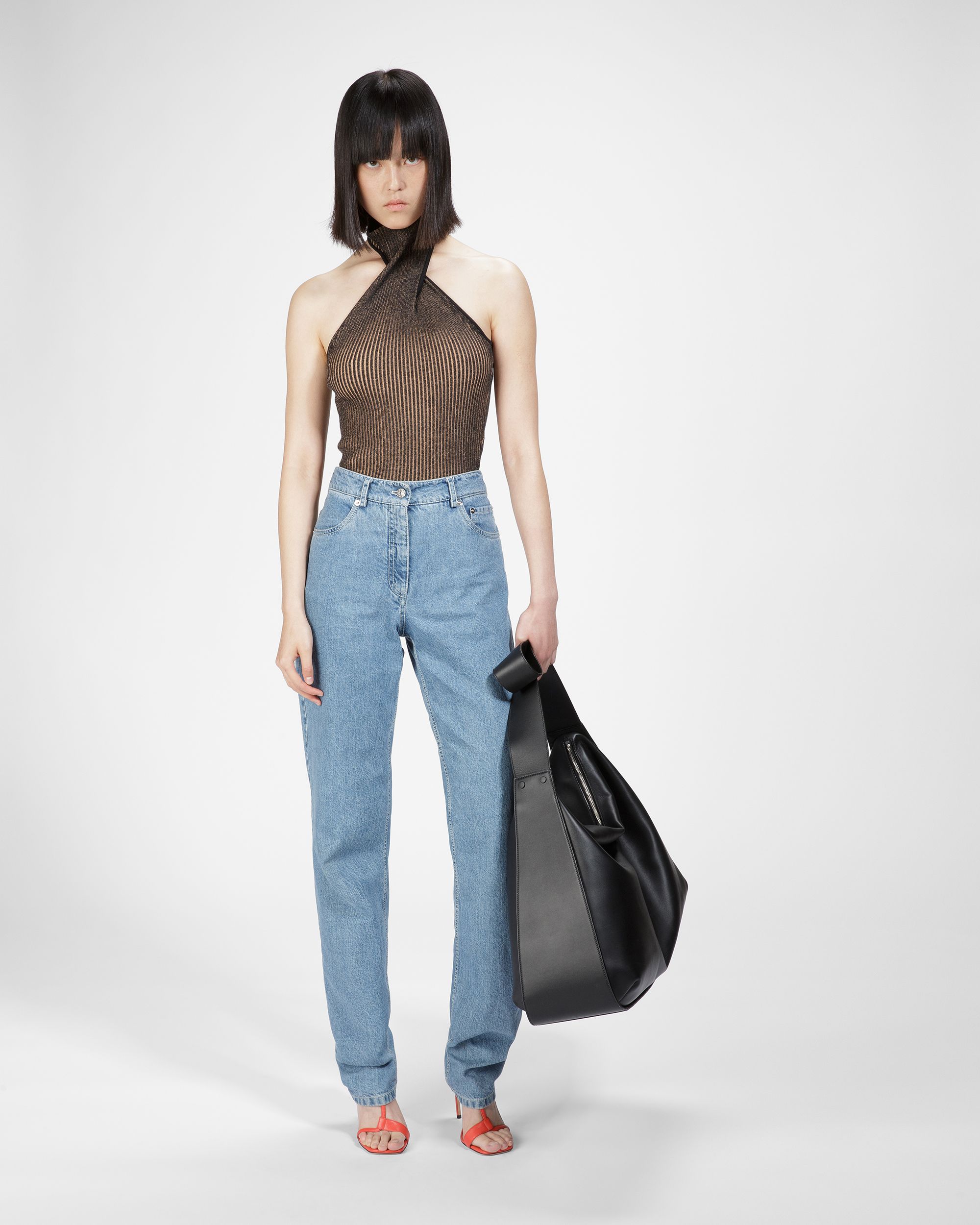 Bally Global - Denim Trousers In Light Blue - Azul