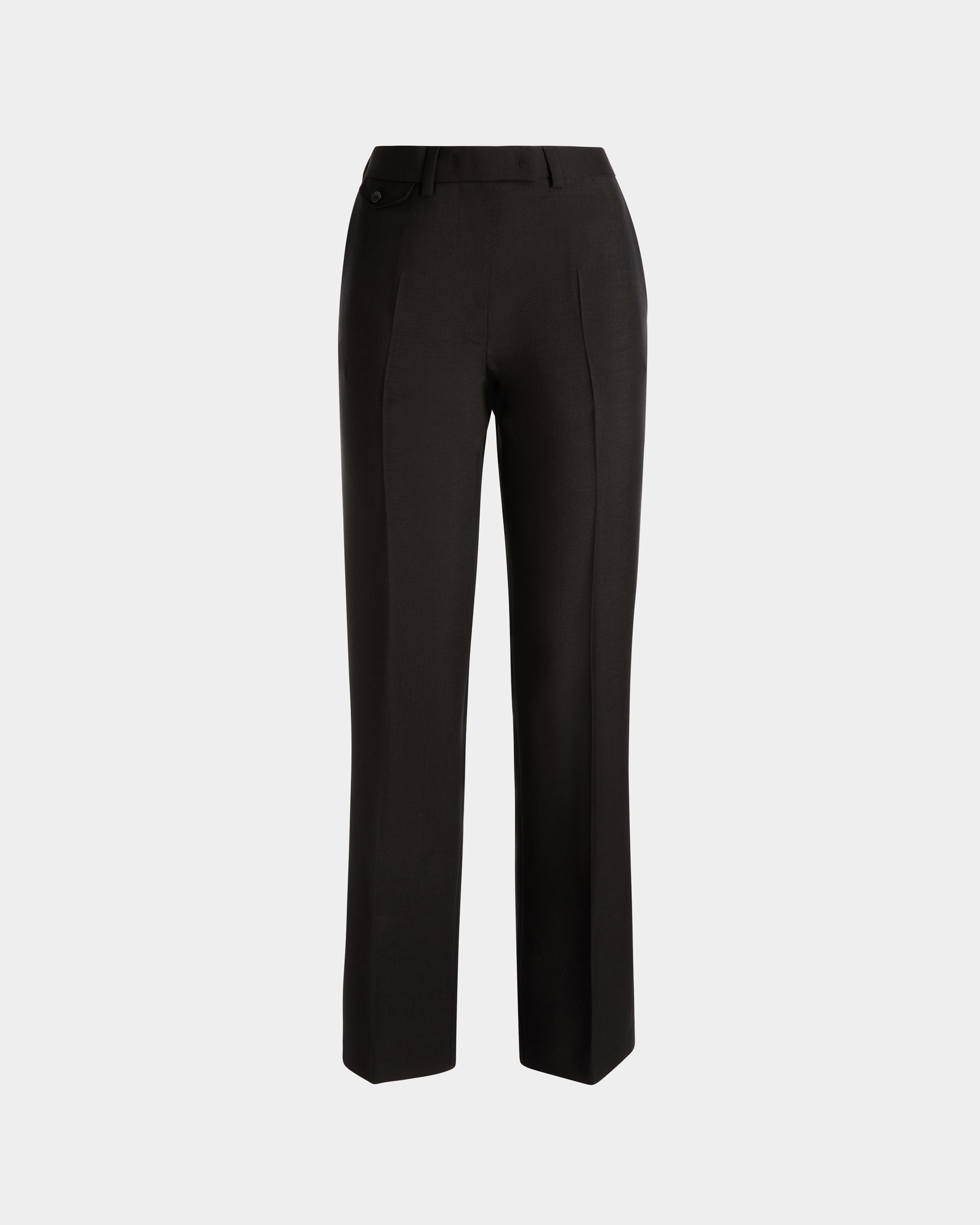 Bally Global - Pantalones De Traje De Pernera Recta - Negro