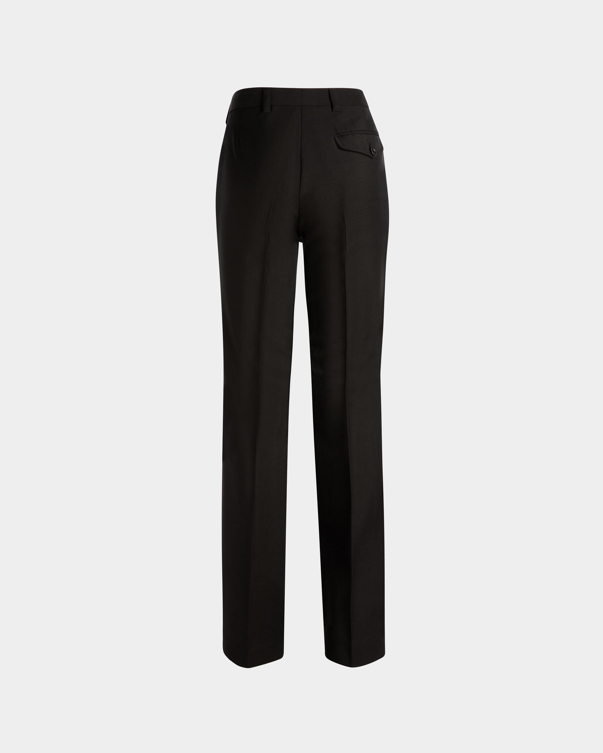 Bally Global - Pantalones De Traje De Pernera Recta - Negro